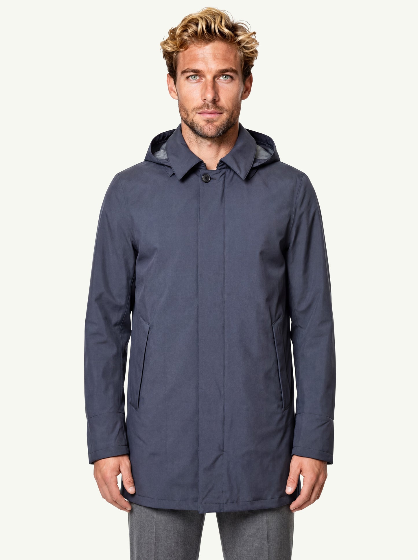  Herno Impermeabile Blu - 1