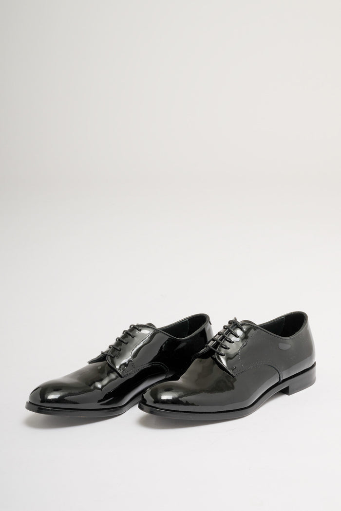 Doucal's Scarpa Derby Skin Nero Uomo 82896-18854-2