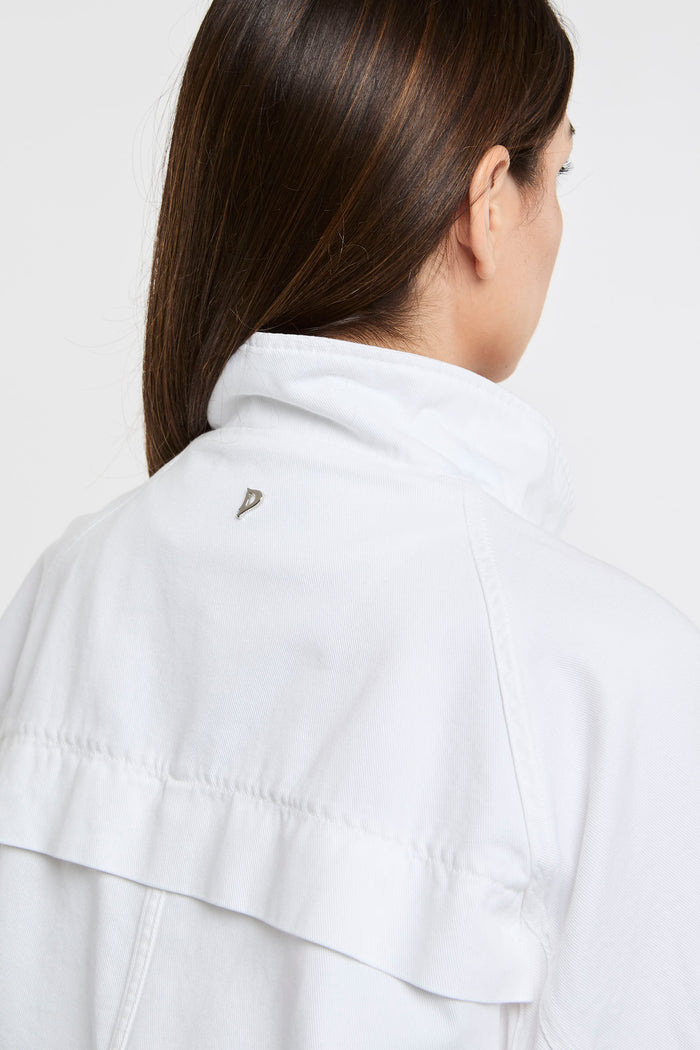 Dondup White Jacket in 100% CO