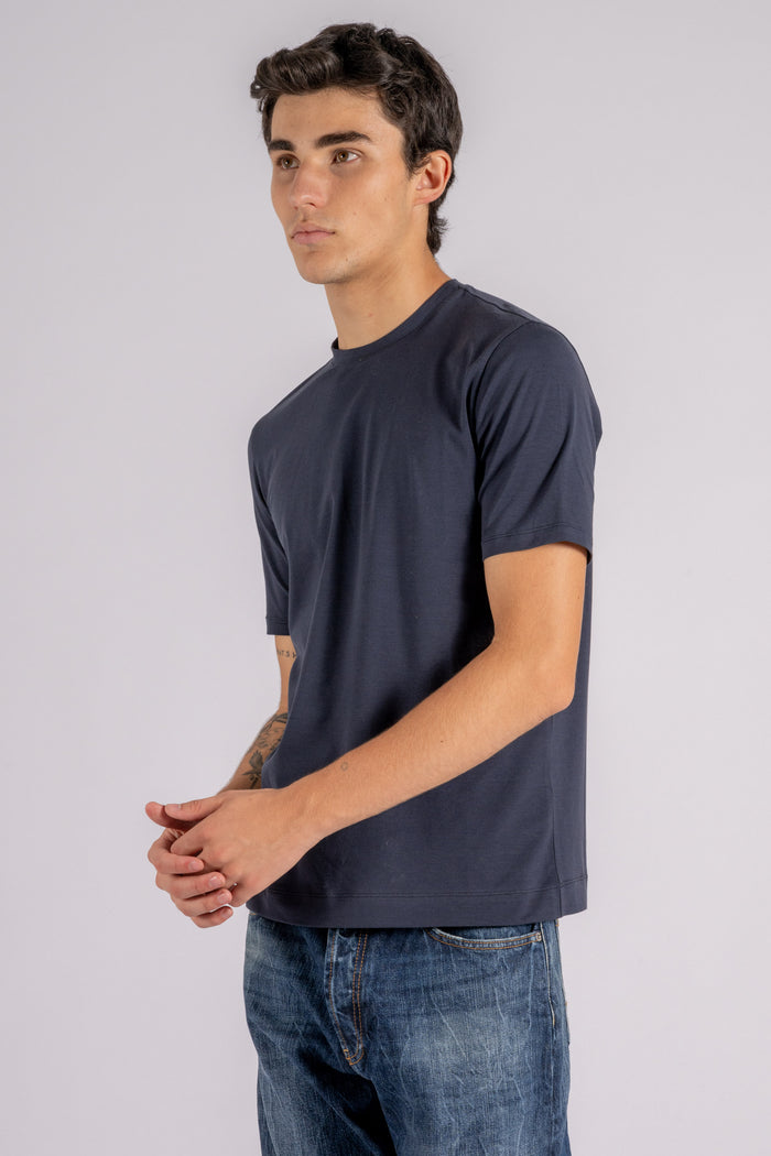 Spare Parts Warehouse Men's Blue Short Sleeve T-shirt-2