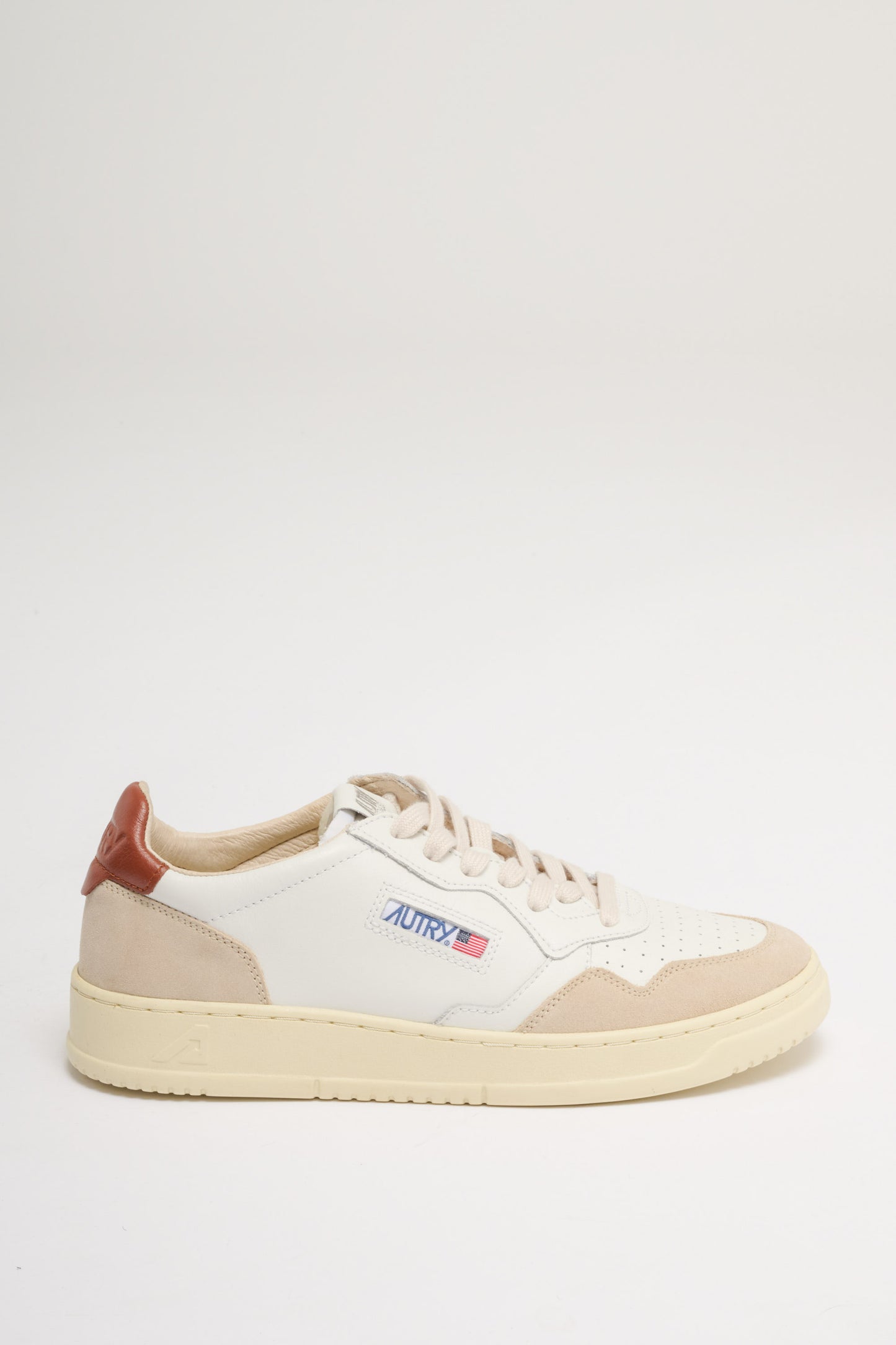  Autry Sneakers Leather/fabric White Uomo - 1