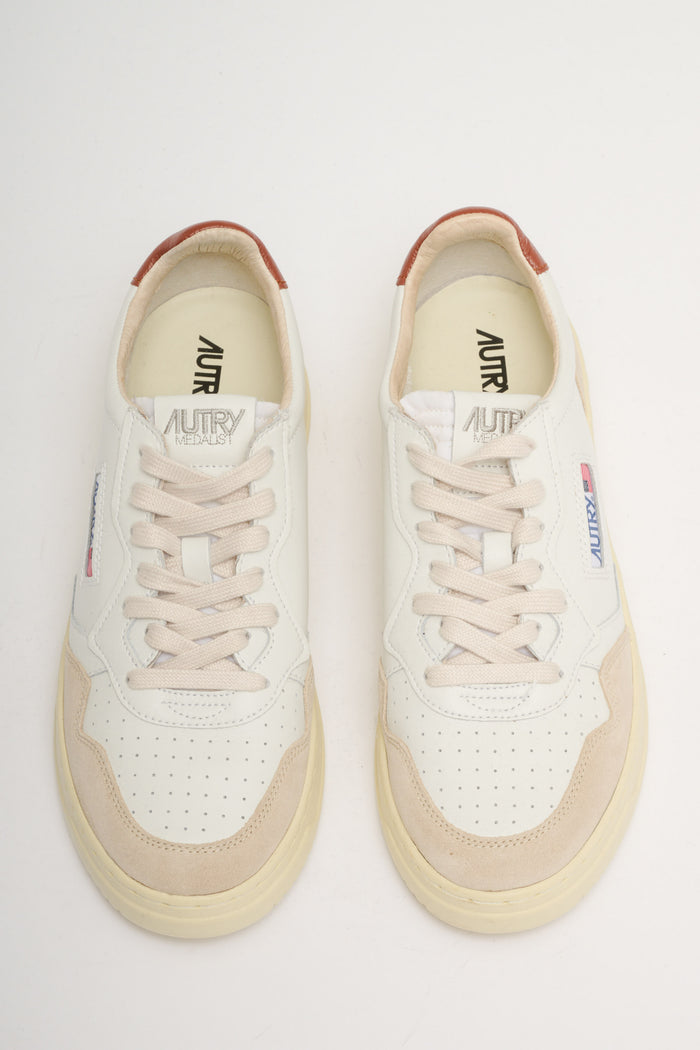  Autry Sneakers Leather/fabric White Uomo - 5