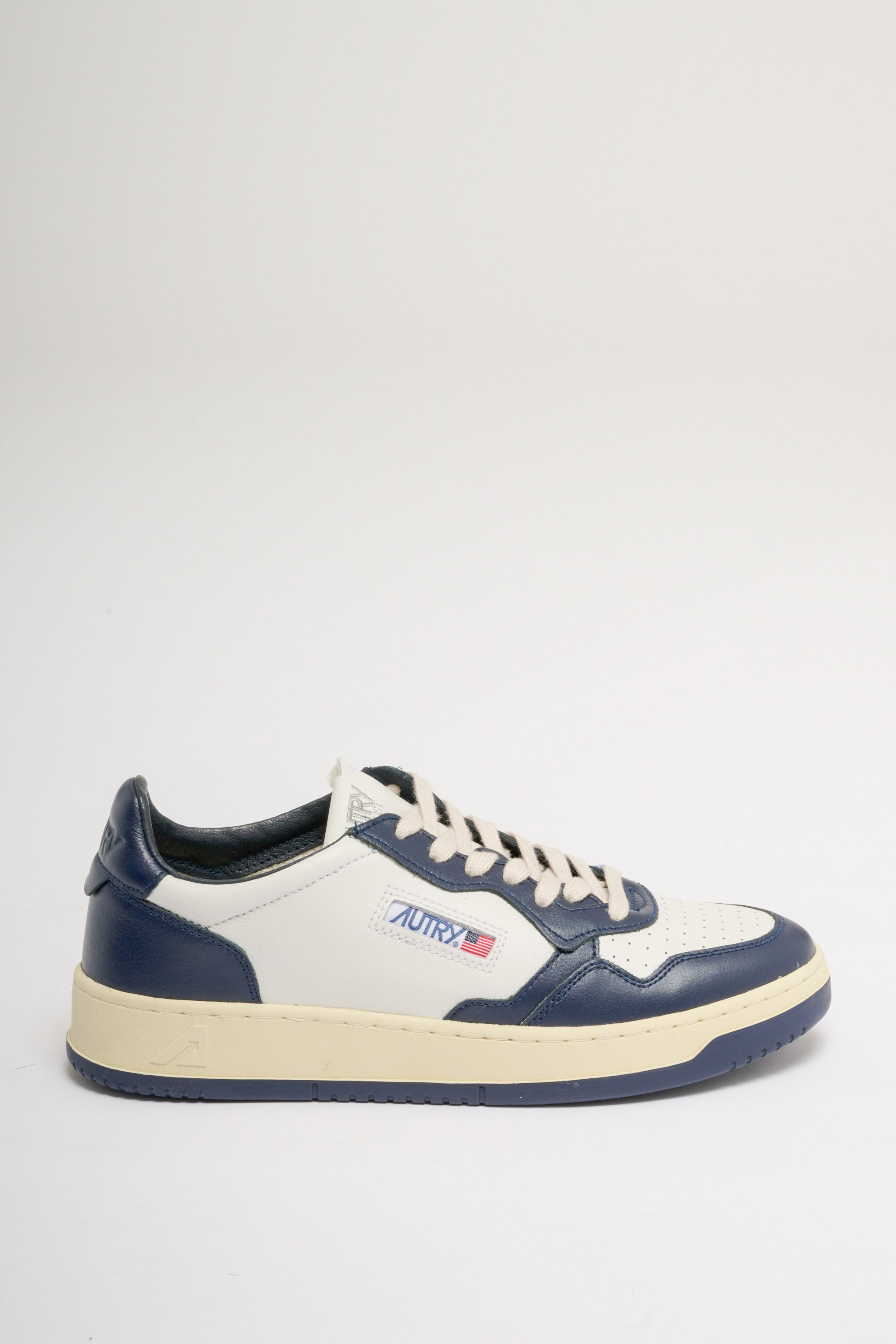 Autry Sneakers Leather/fabric White Wb04 Uomo » Modamica