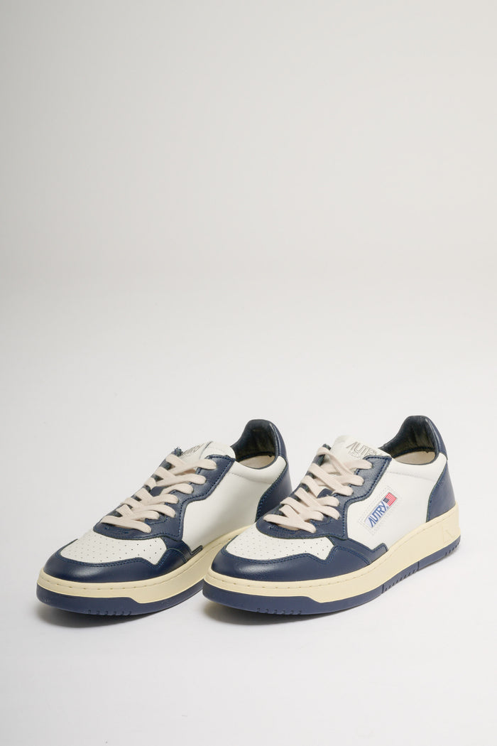 Autry Sneakers Pelle/Tessuto Bianco-2