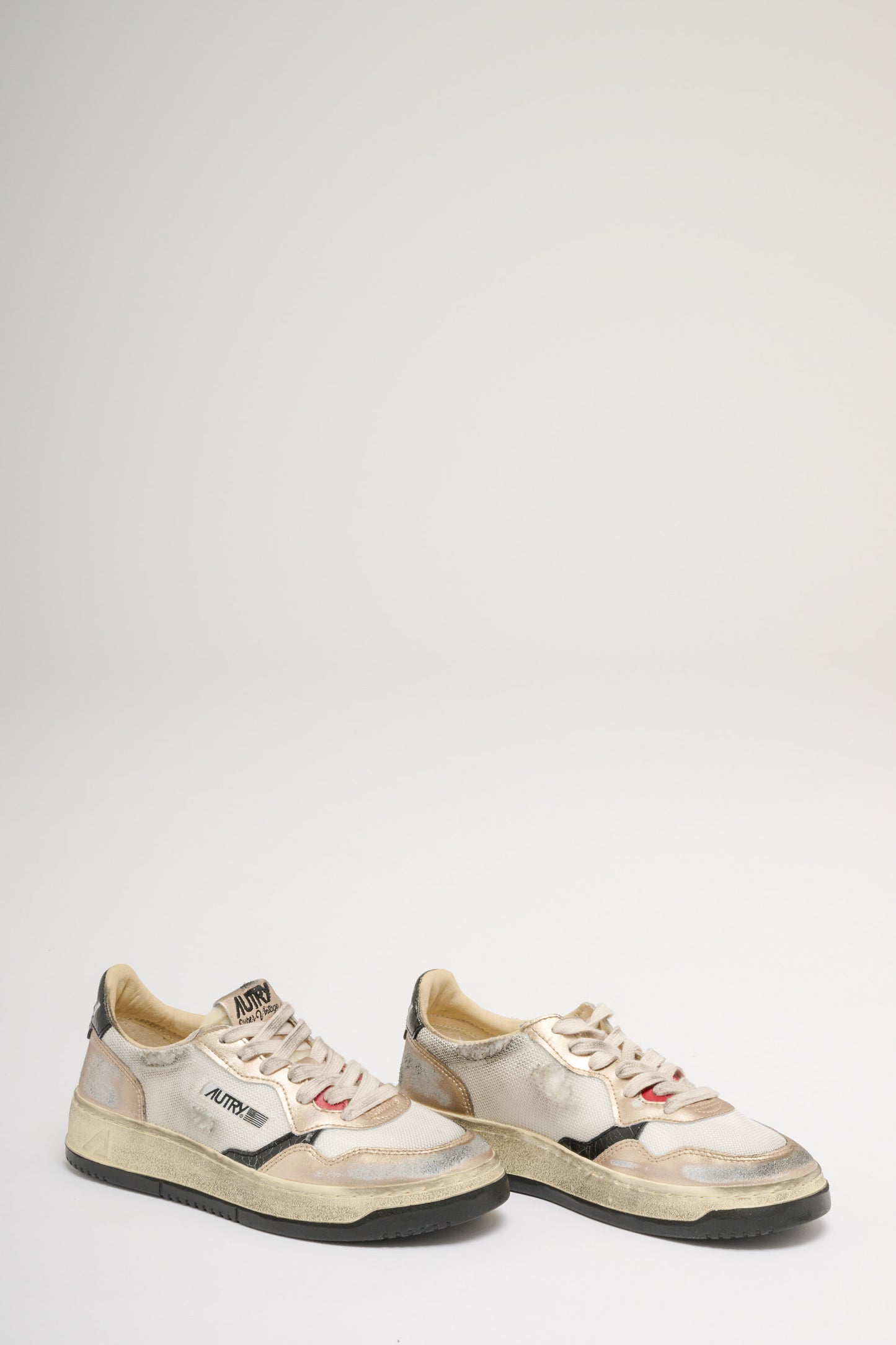  Autry Multicolor Sneakers Bianco Donna - 3