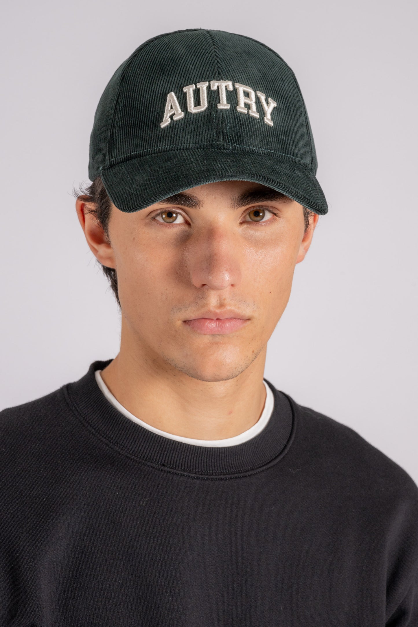  Autry Multicolor Hat 100% Cotton Verde Uomo - 2