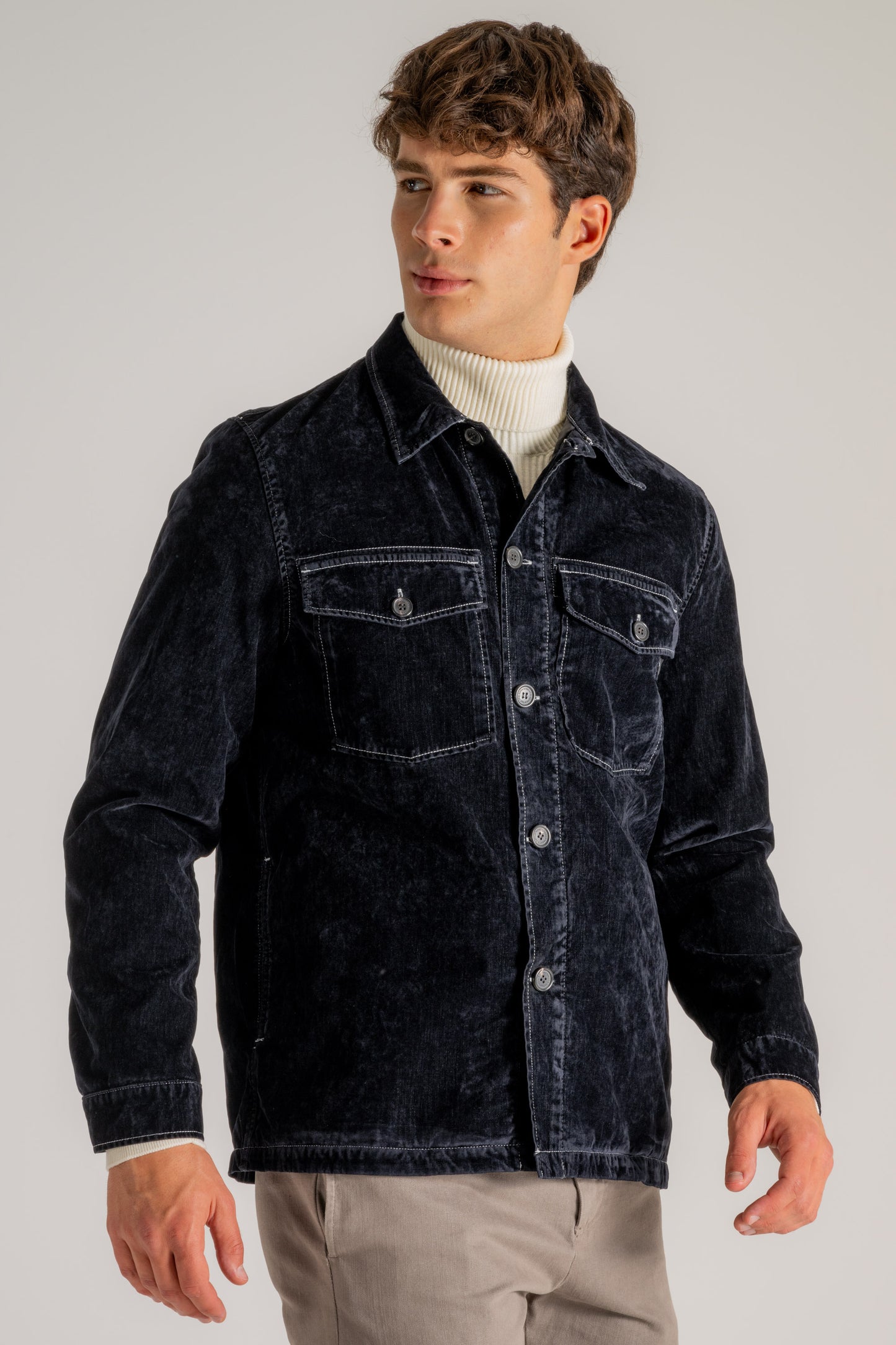  Department 5 Overshirt Blu Blu Uomo - 1