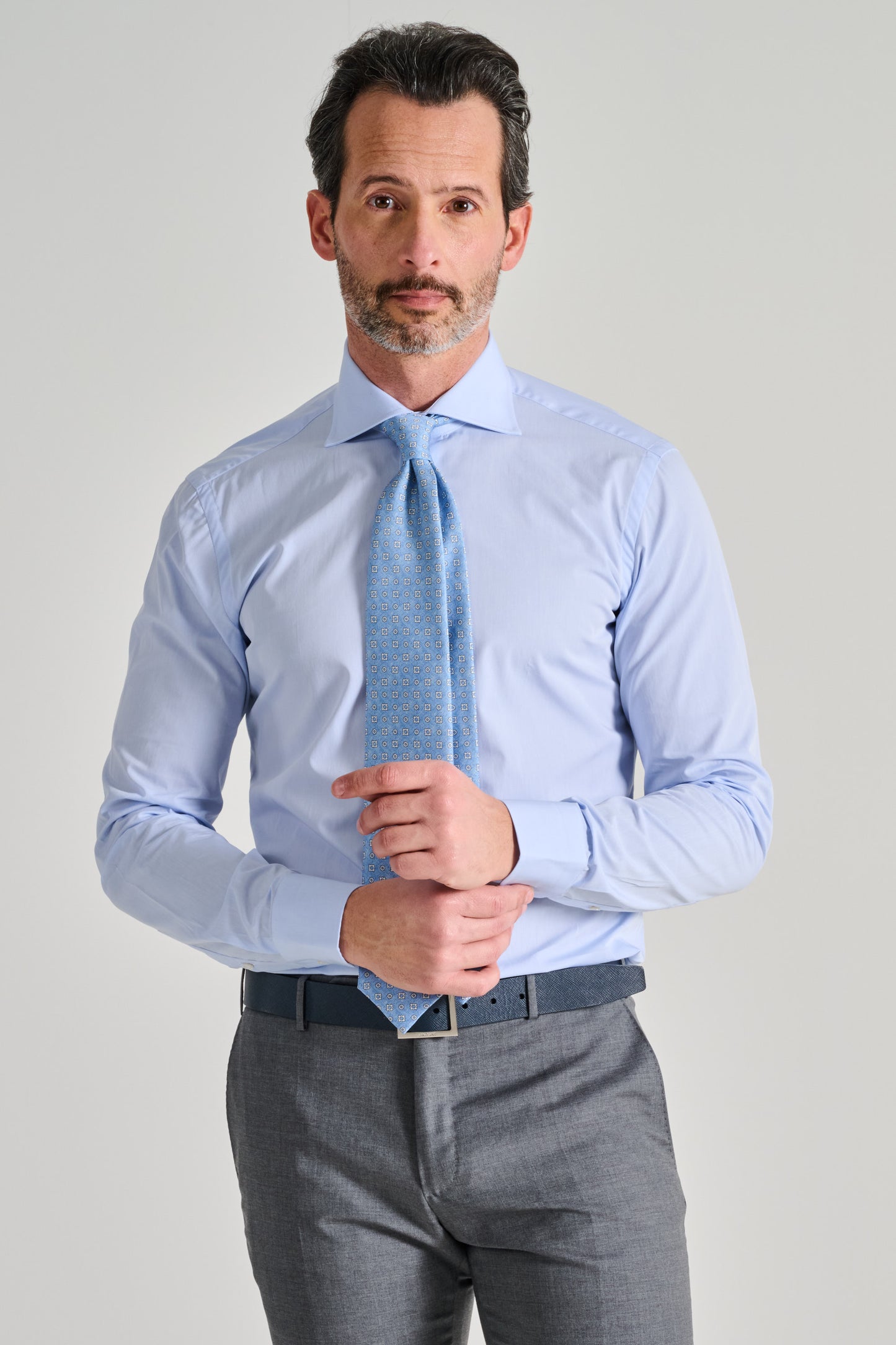  Borriello Camicia Multicolor Azzurro Uomo - 2