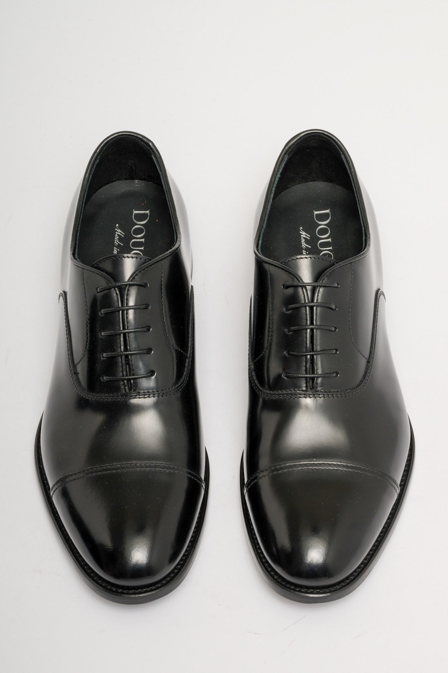  Doucal's Scarpa Oxford Nero Nero Uomo - 4