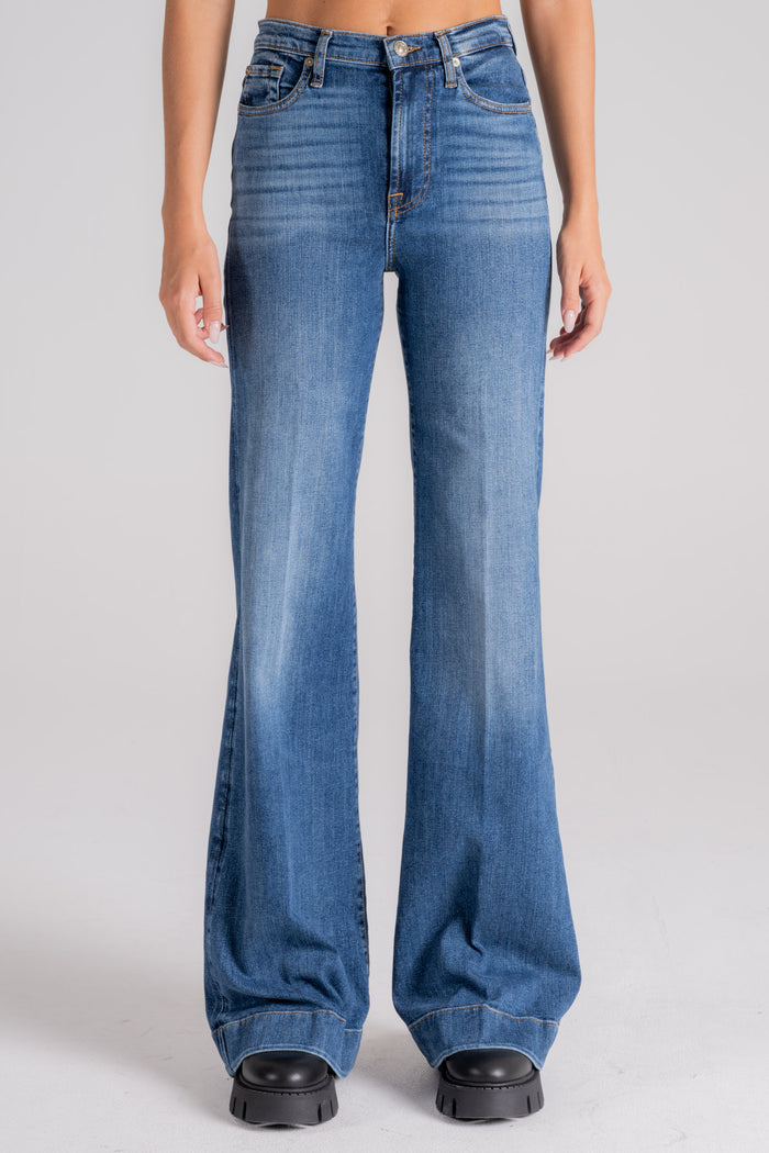 7 For All Mankind Jeans Modern Dojo Soho Light blu Donna