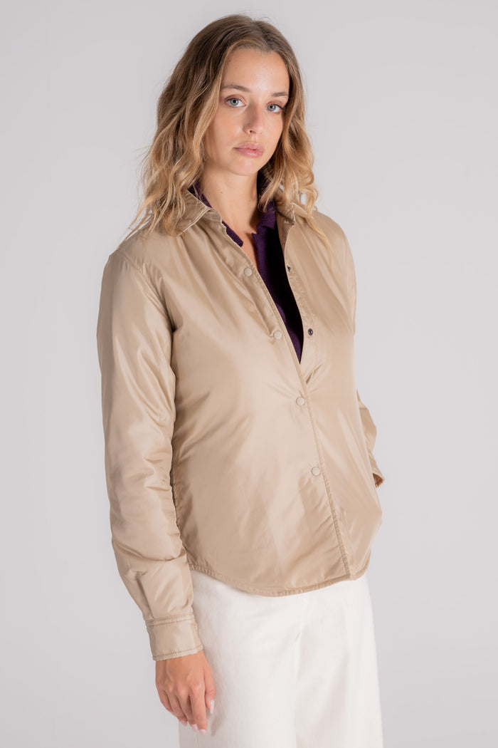 Aspesi Camicia Glue in Poliammide Beige-2