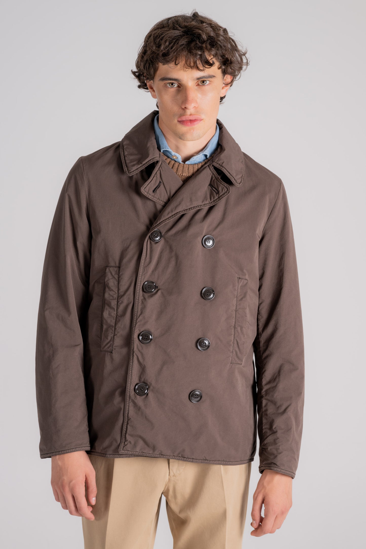  Aspesi Hopper Jacket Polyester/polyamide Brown Marrone Uomo - 1