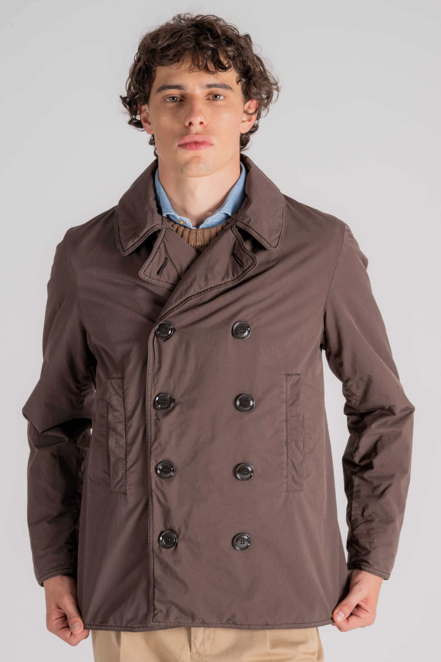  Aspesi Hopper Jacket Polyester/polyamide Brown Marrone Uomo - 2