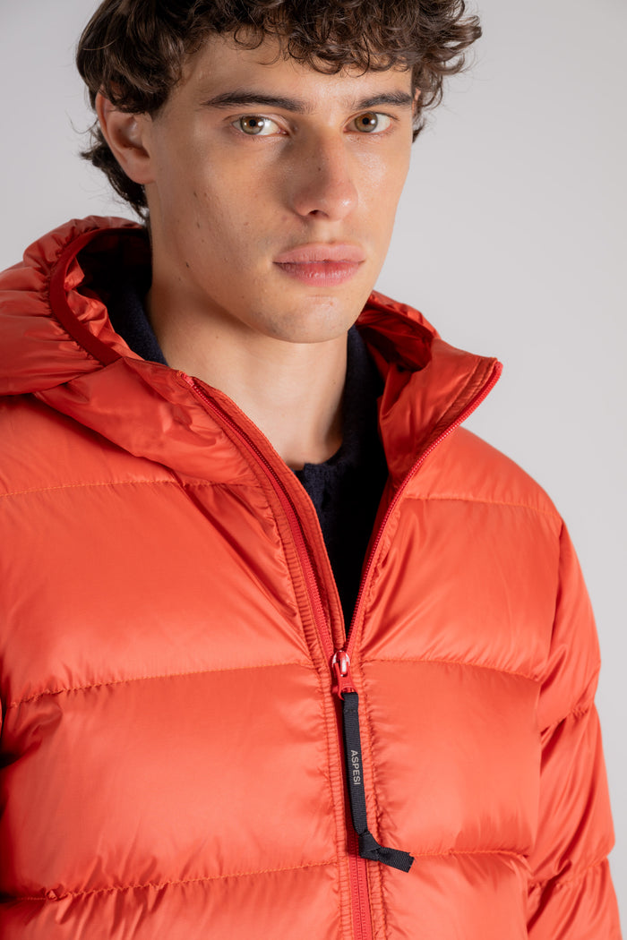  Aspesi Jacket Budd 100% Polyester Orange Arancione Uomo - 6