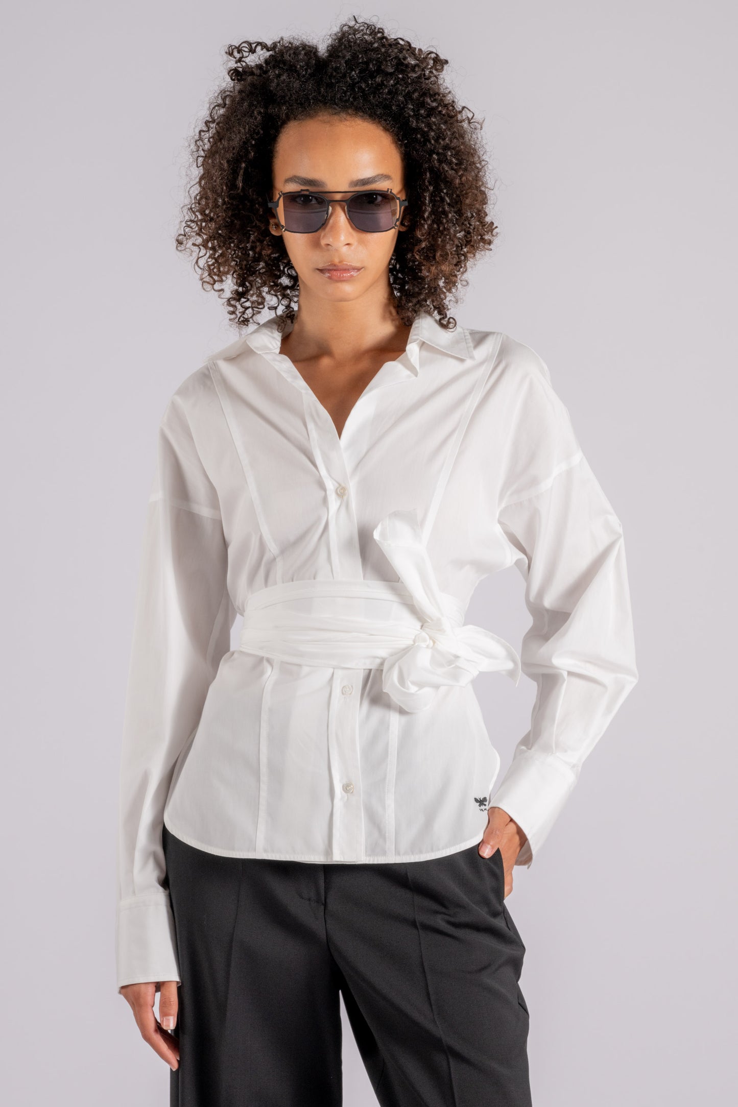  Max Mara Weekend Cotton Shirt White Bianco Donna - 1