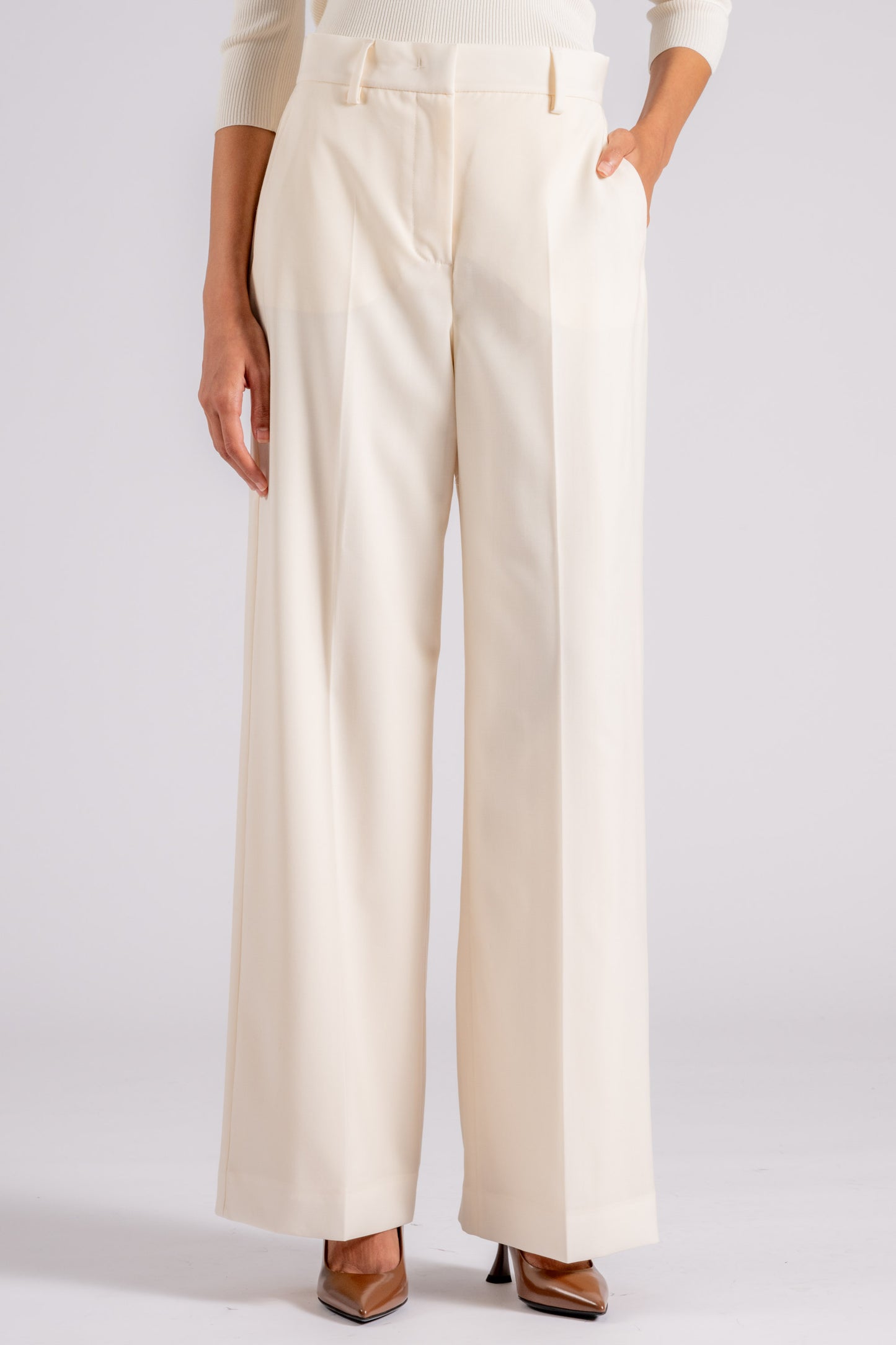  Max Mara Weekend Pantalone Beige Beige Donna - 1