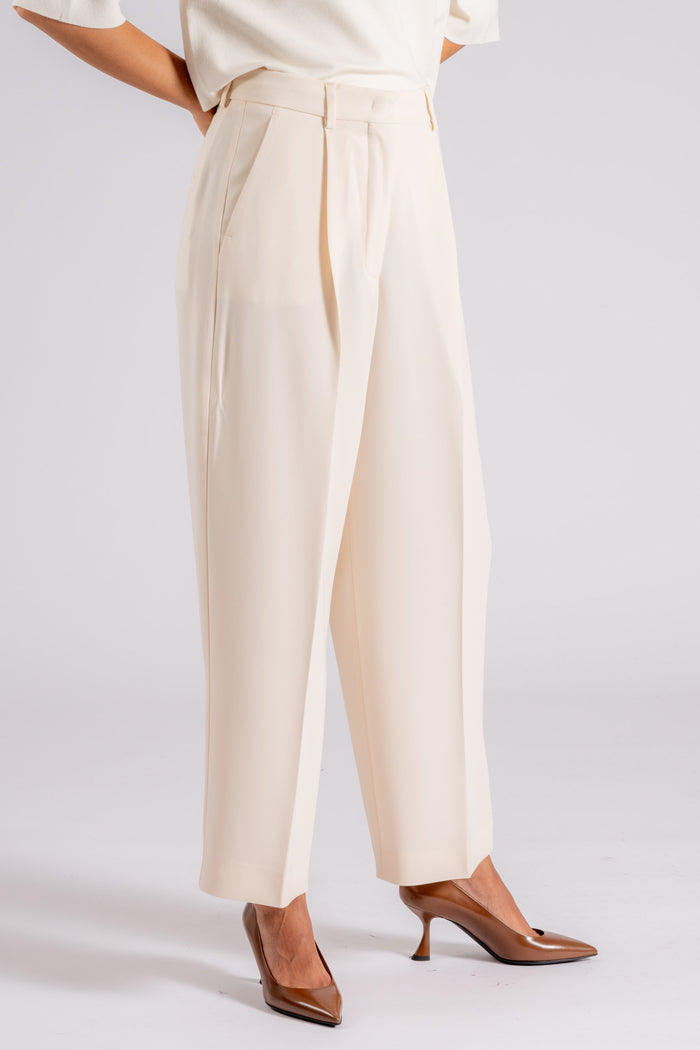  Max Mara Weekend Pantalone Triacetato/poliestere Beige Beige Donna - 5