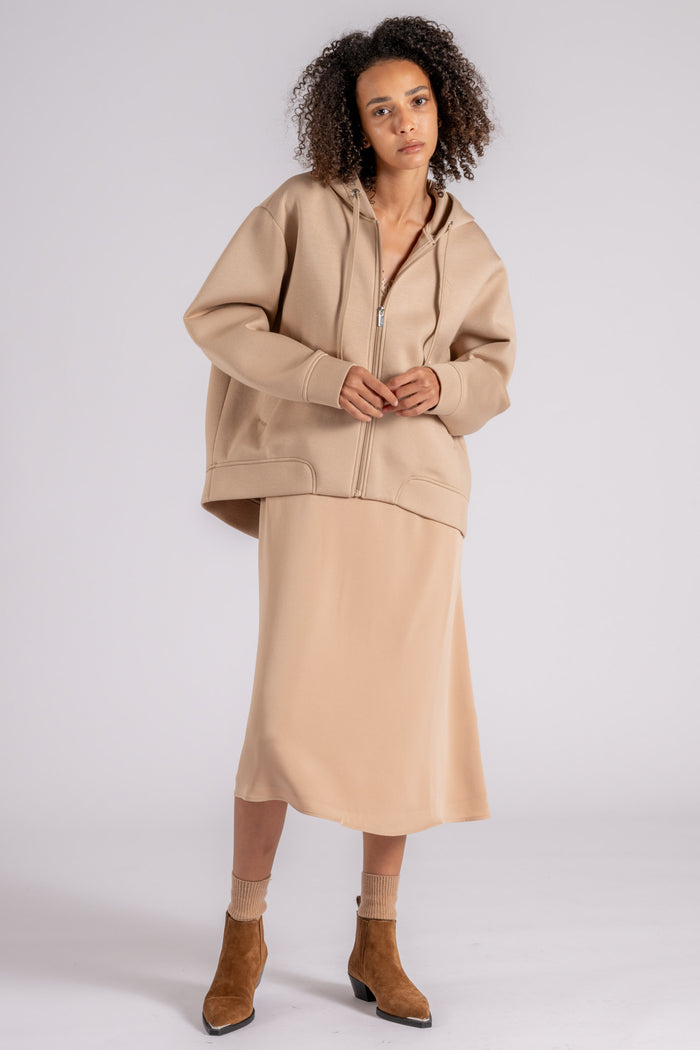 Max Mara Weekend Beige Jacket Viscose/Elastane-2