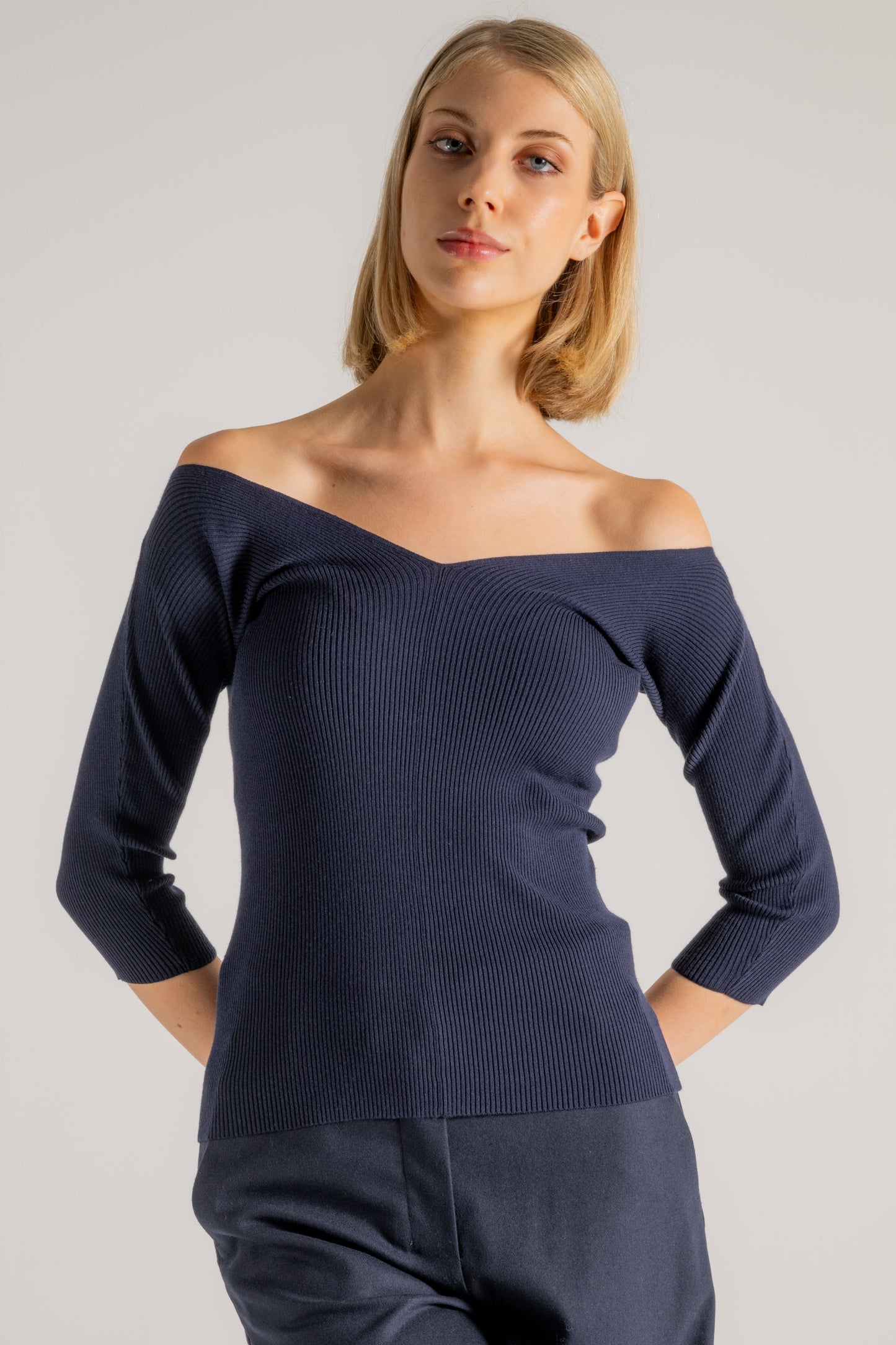  Max Mara Weekend Maglia Blu Blu Donna - 1