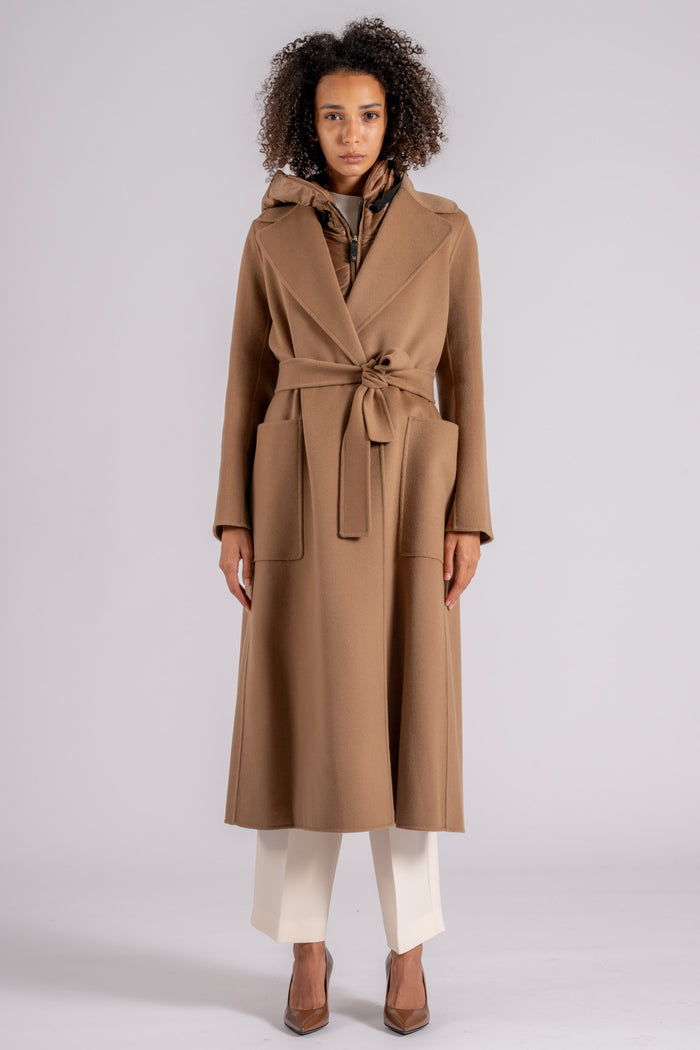 Max Mara S Coat 100% Virgin Wool Beige