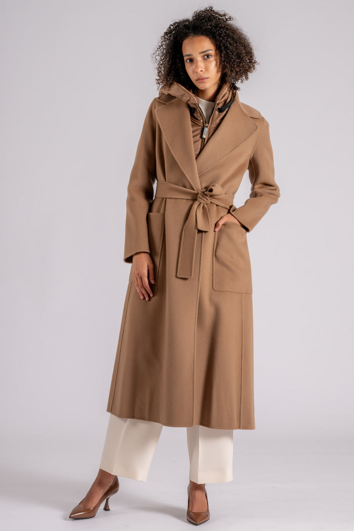 Max Mara S Coat 100% Virgin Wool Beige-2