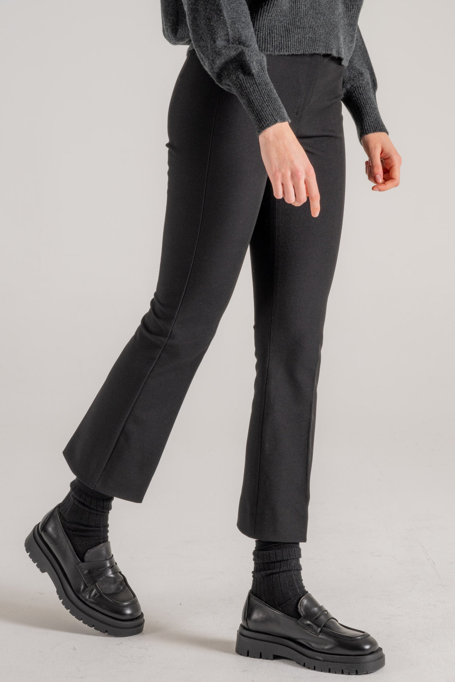  Max Mara S Pantalone Nero Nero Donna - 2