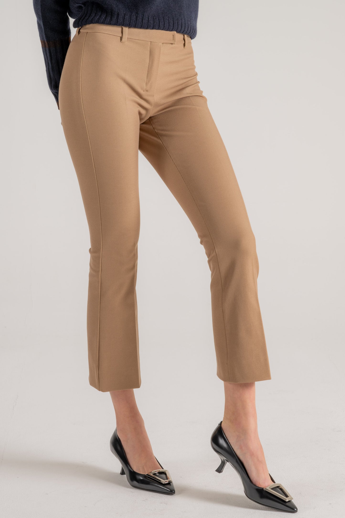  Max Mara S Pantalone Marrone Marrone Donna - 3