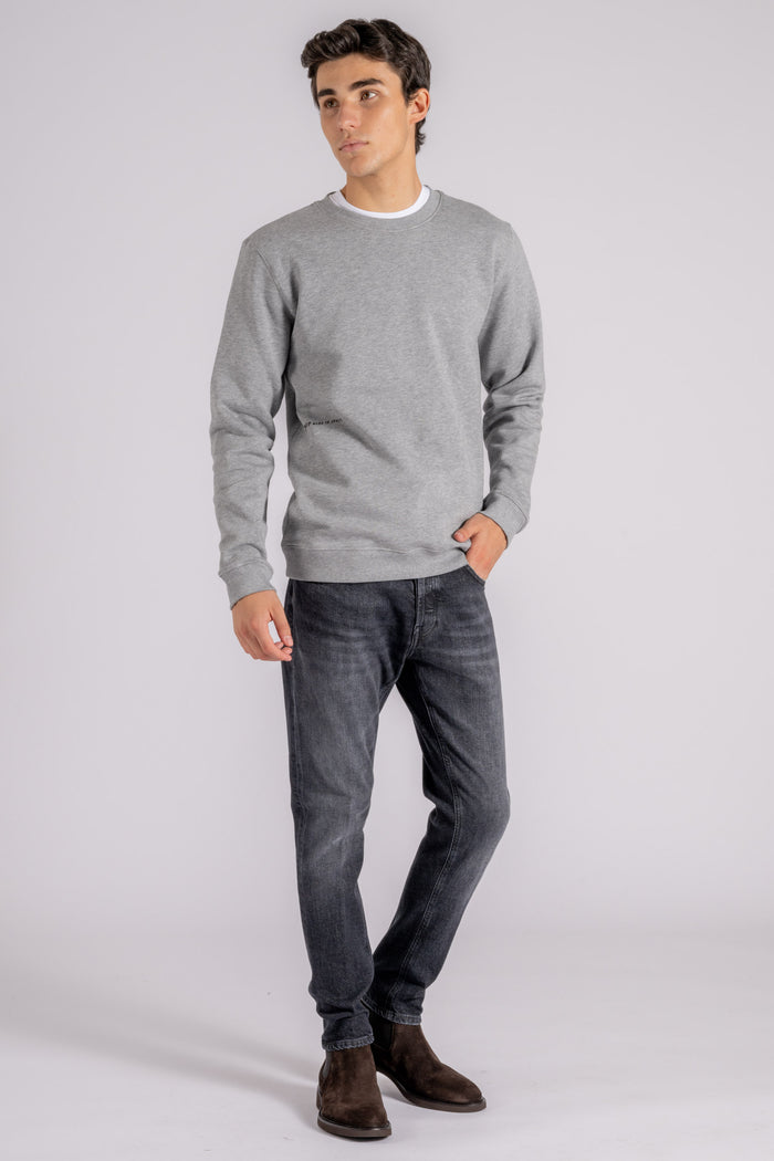 Dondup Crewneck Sweatshirt 100% Cotton Grey-2