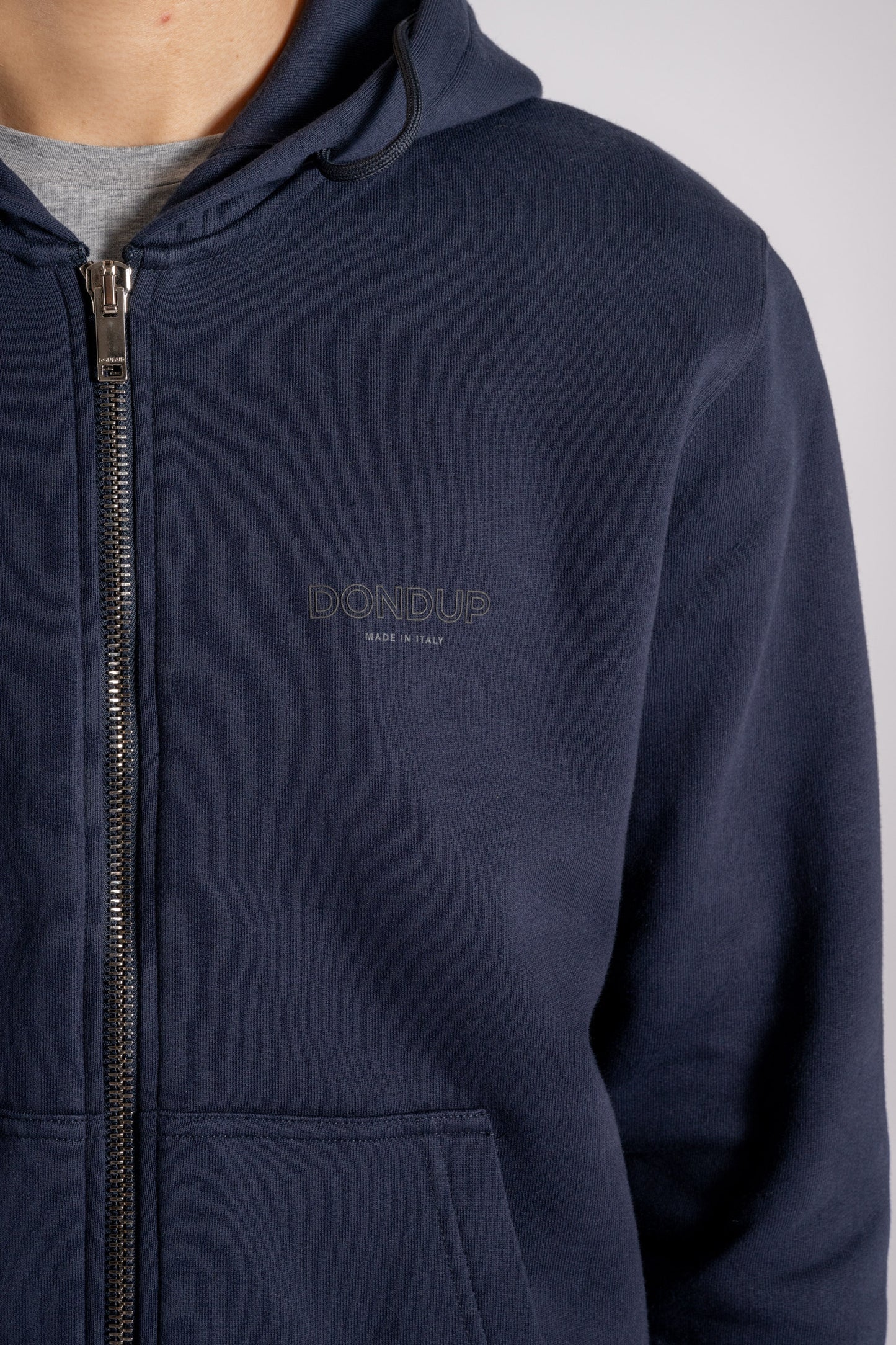  Dondup Sweatshirt 100% Cotton Blue Blu Uomo - 4