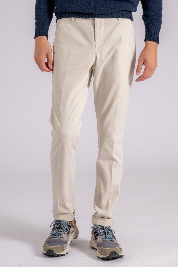 Dondup Pantalone Gaubert Cotone/Elastam Beige