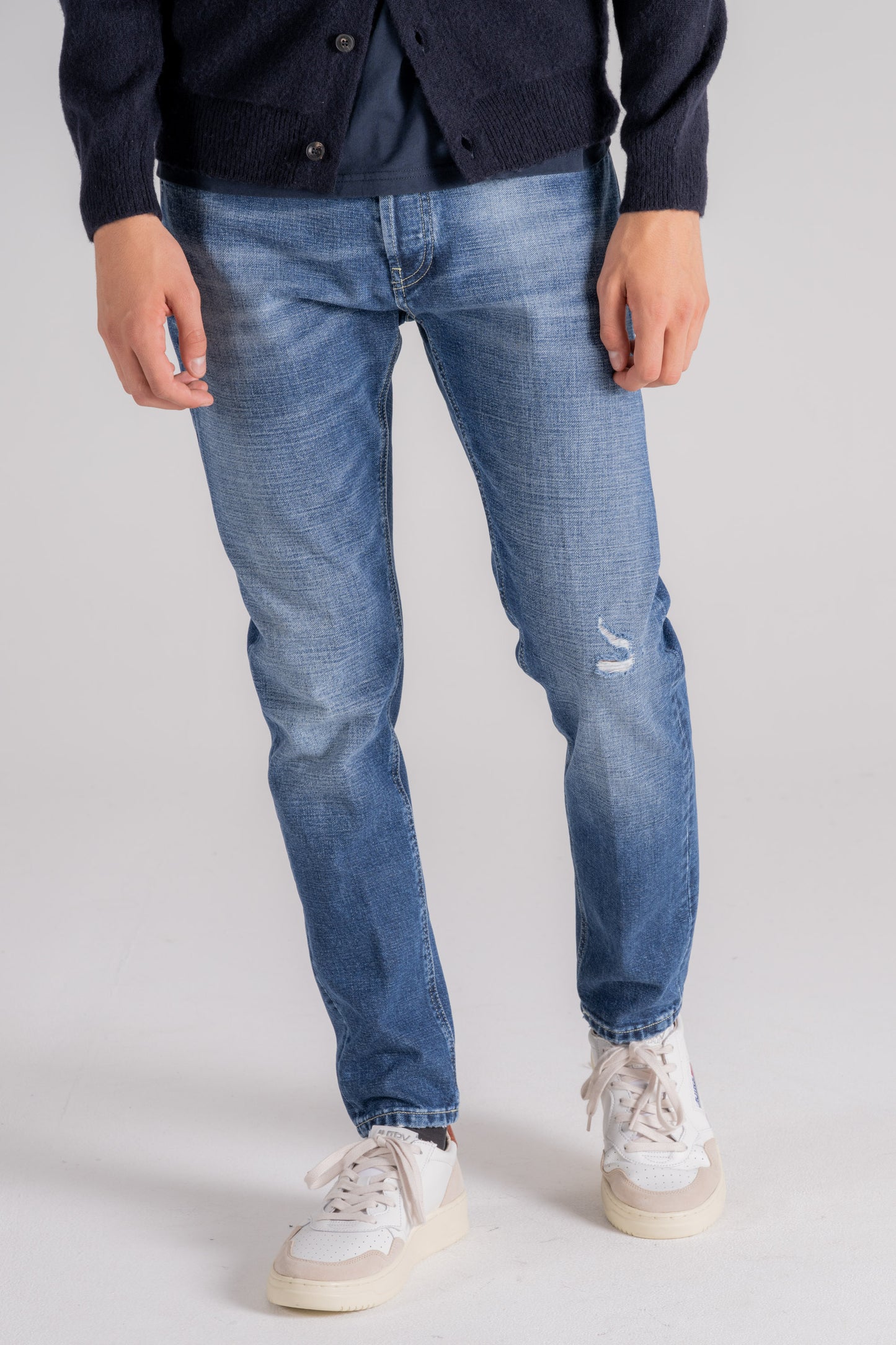  Dondup Jeans Dian Cotton Blue Blu Uomo - 4