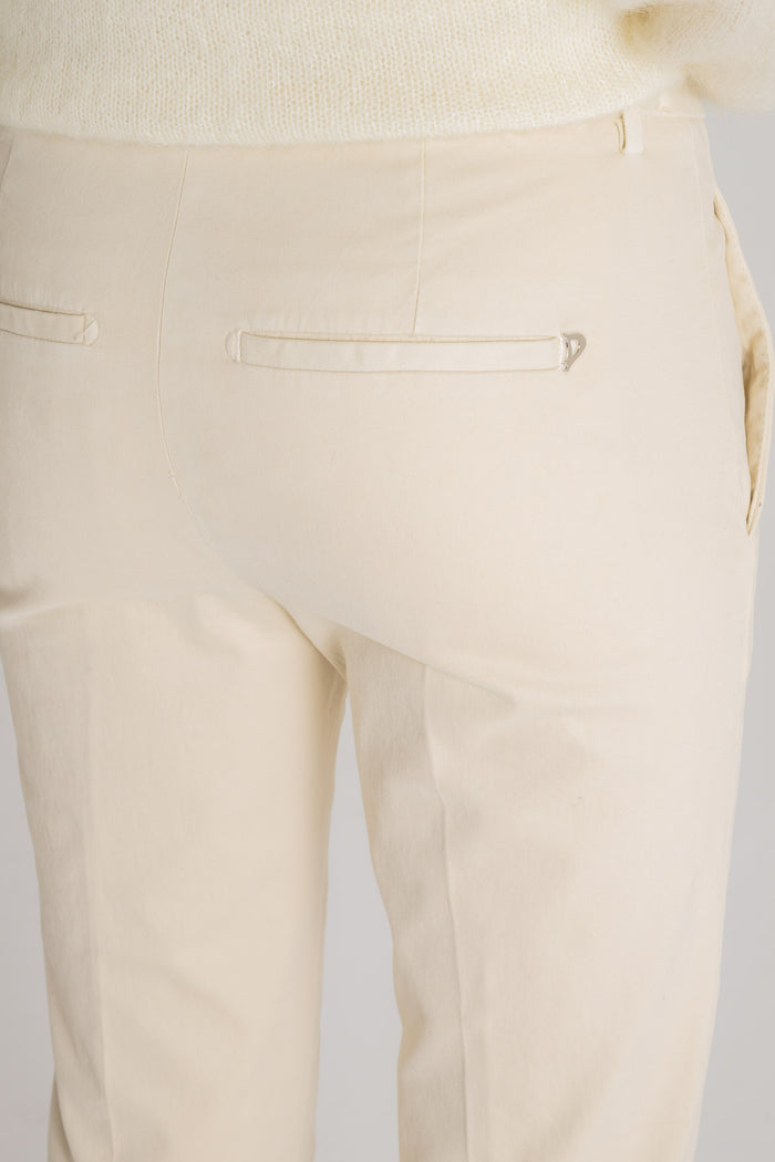  Dondup Pantalone Ariel Grigio Beige Donna - 5