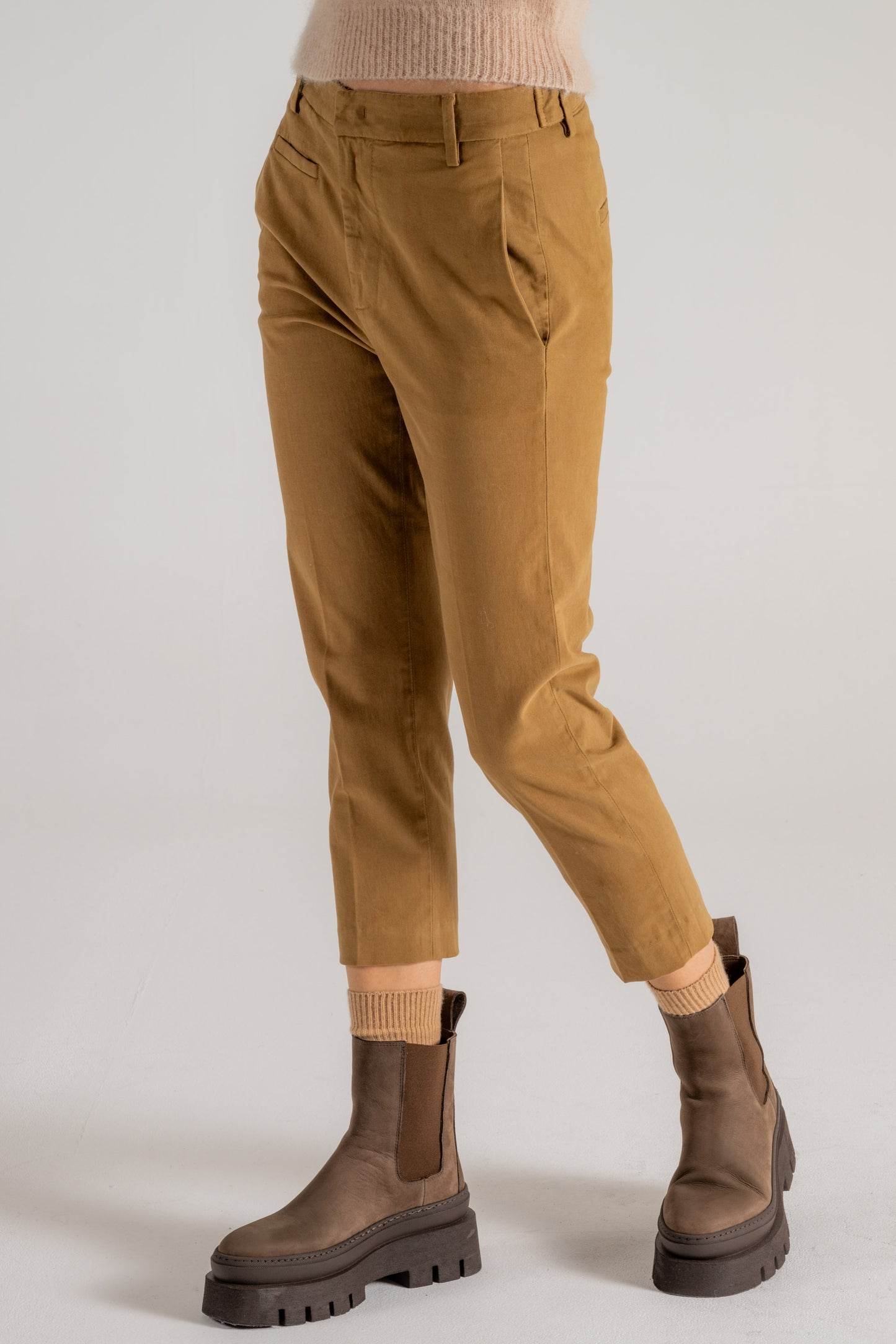  Dondup Pantalone Ariel Beige Beige Donna - 2