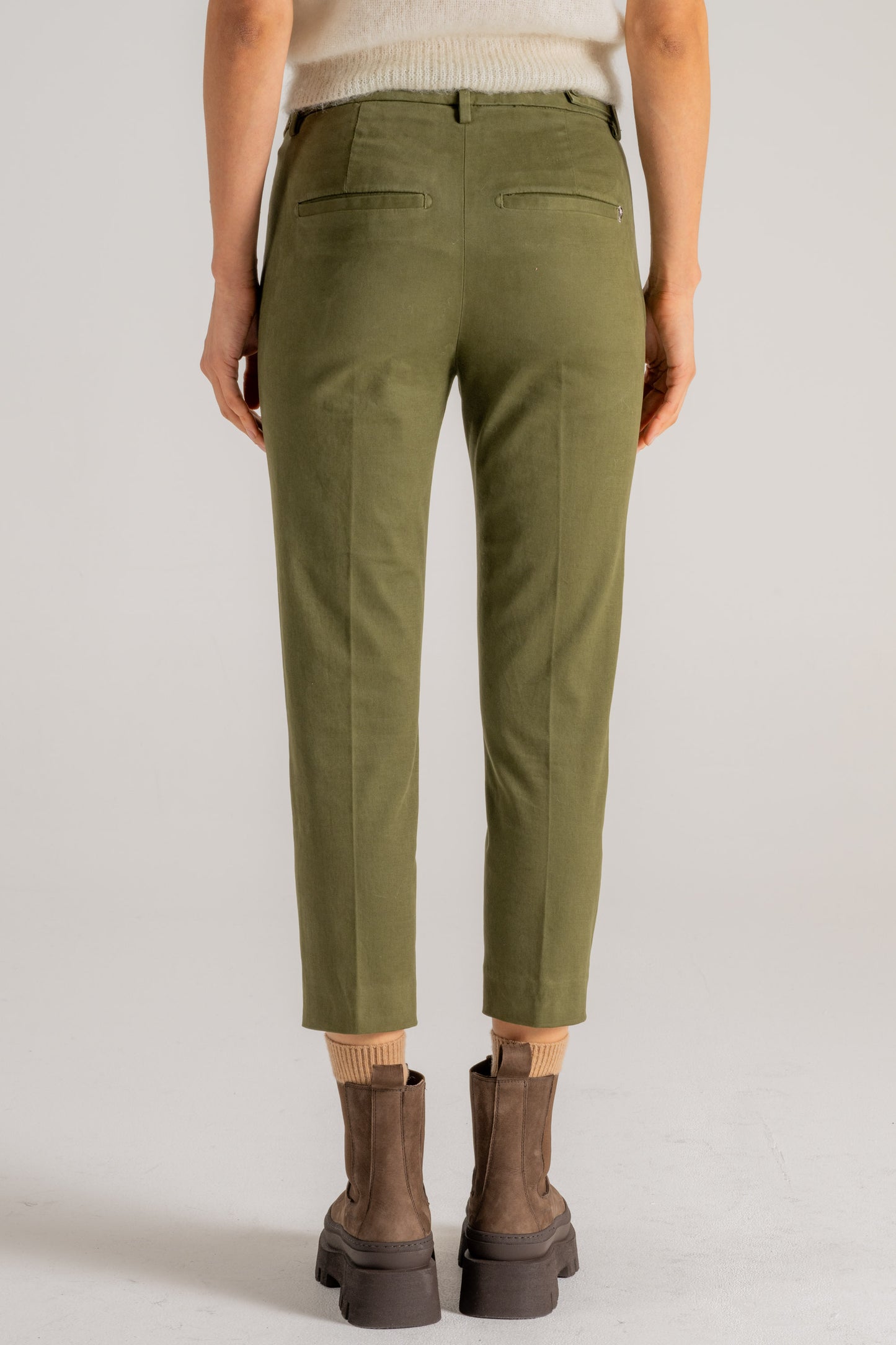  Dondup Pantalone Ariel Verde Verde Donna - 3