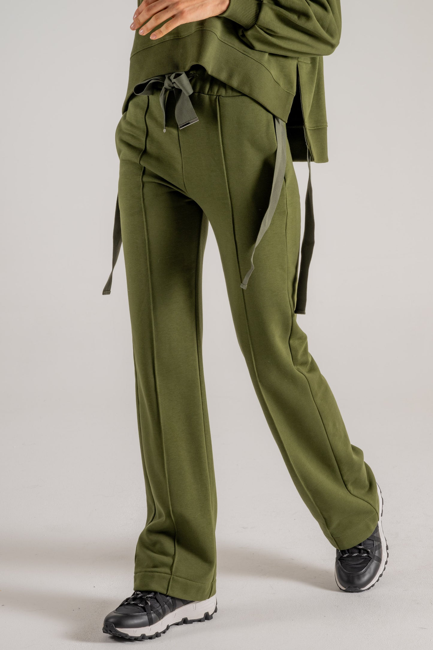  Dondup Pantalone Verde Verde Donna - 2