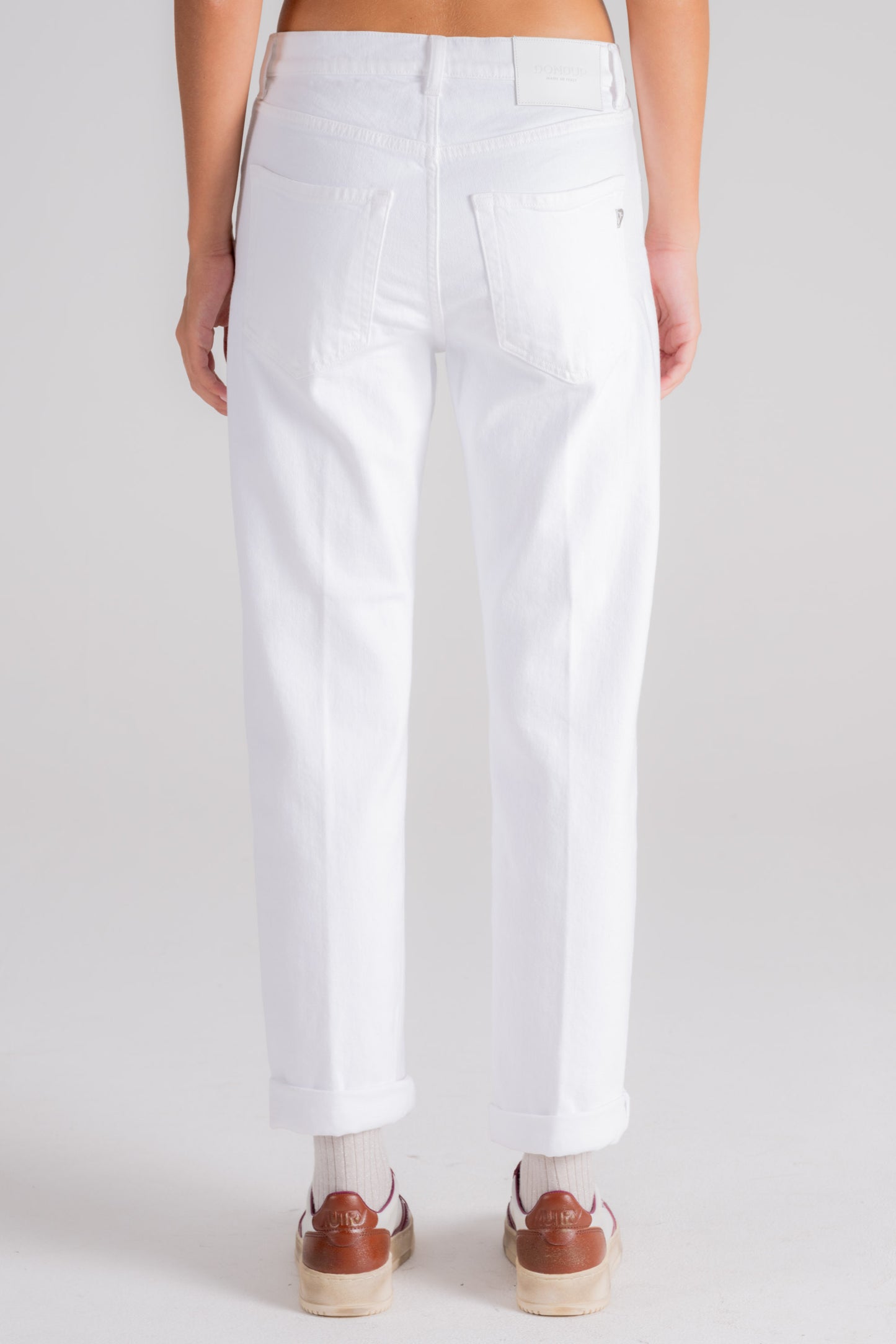 Jeans Bianco Dondup Dondup Icon Jeans Cotton/elastane White
