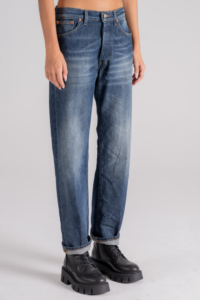 Dondup Jeans Icon Cotone/Elastomultiestere Blu-2