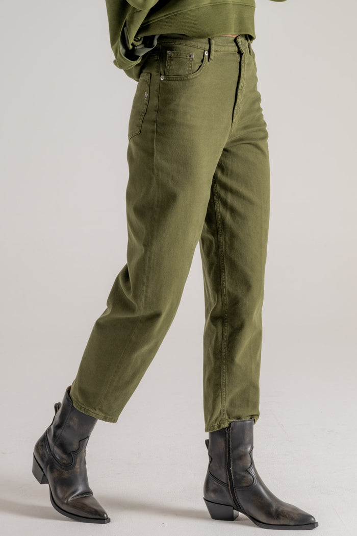  Dondup Jeans Bassie Verde Verde Donna - 3