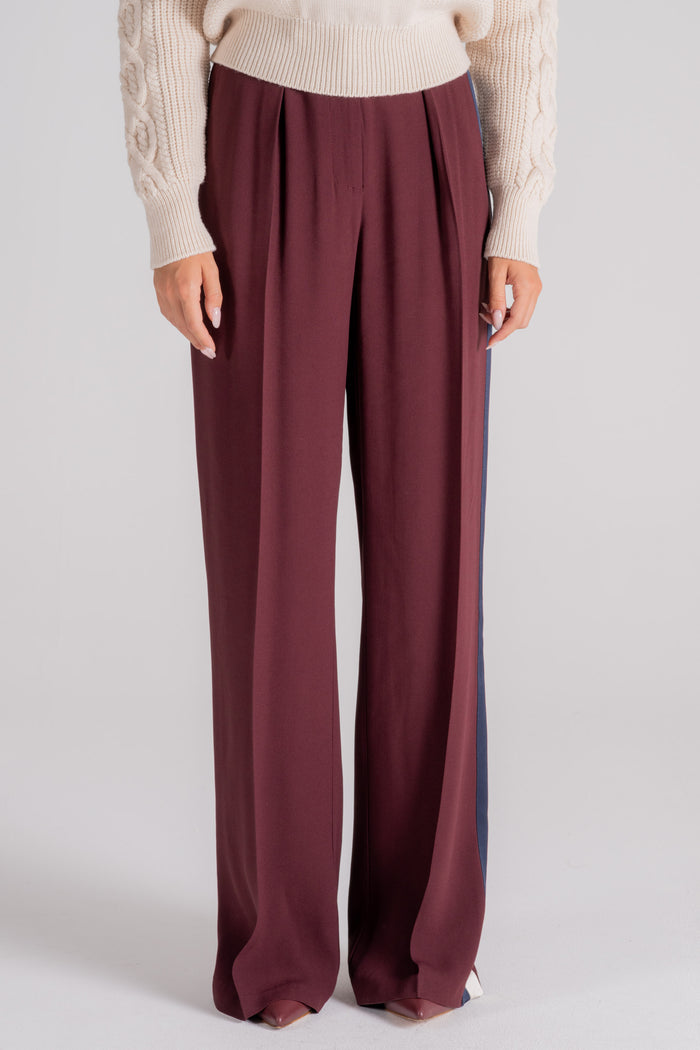 Elisabetta Franchi Acetate/Viscose Red Trousers-2