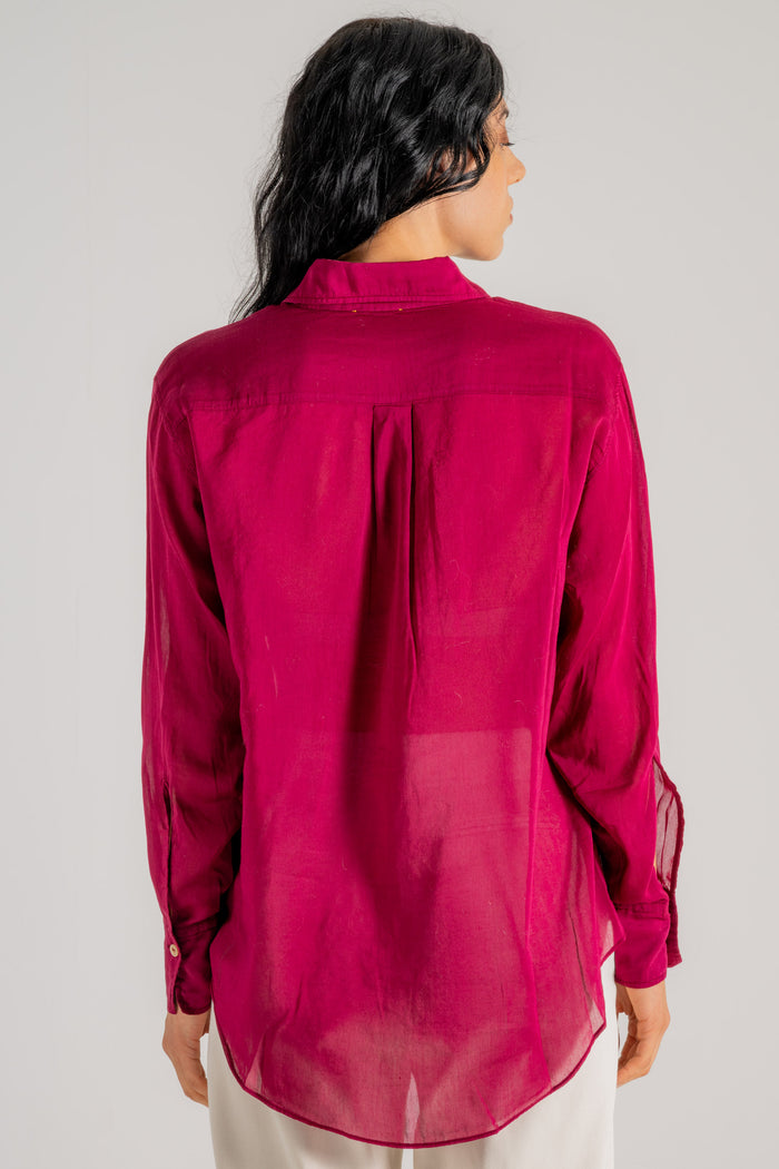  Forte_forte Forte Forte Essential Cotton Silk Shirt Donna - 4