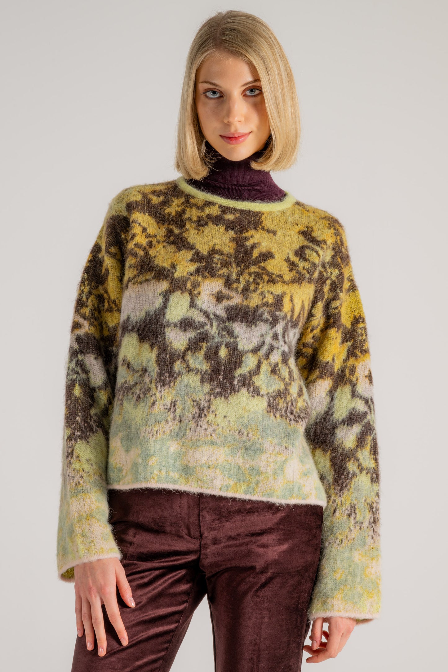  Forte_forte Forte Forte Bloom Mist Mohair Apaca Sweater Donna - 1