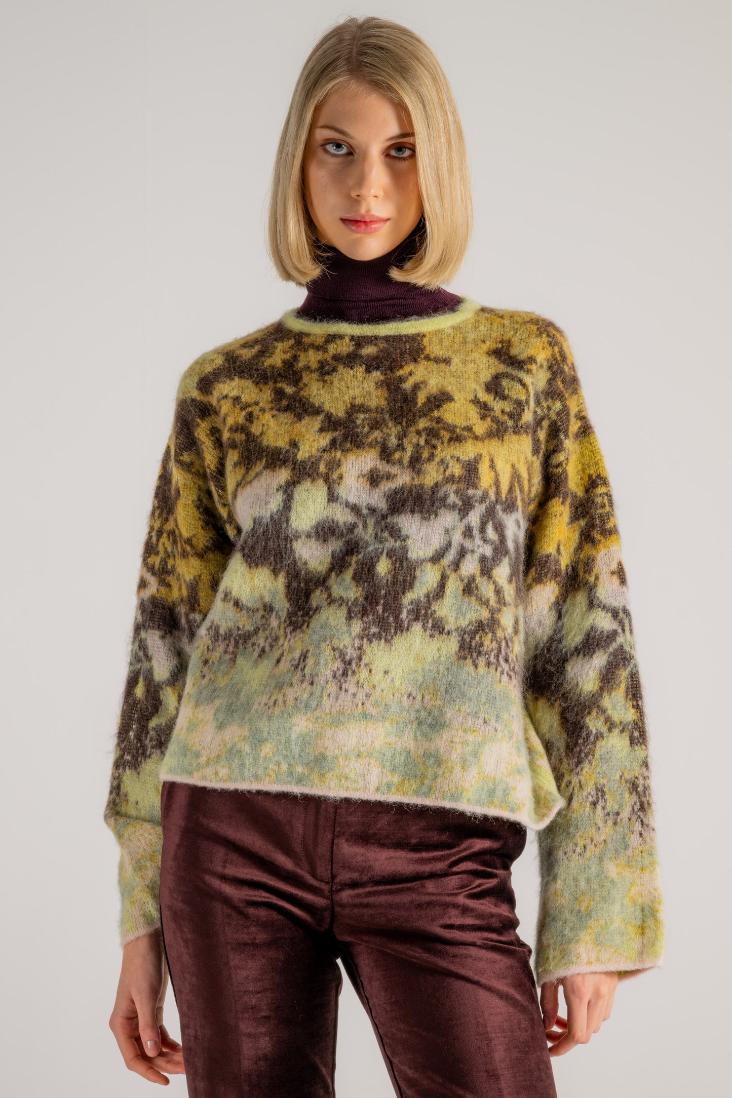  Forte_forte Forte Forte Bloom Mist Mohair Apaca Sweater Donna - 3