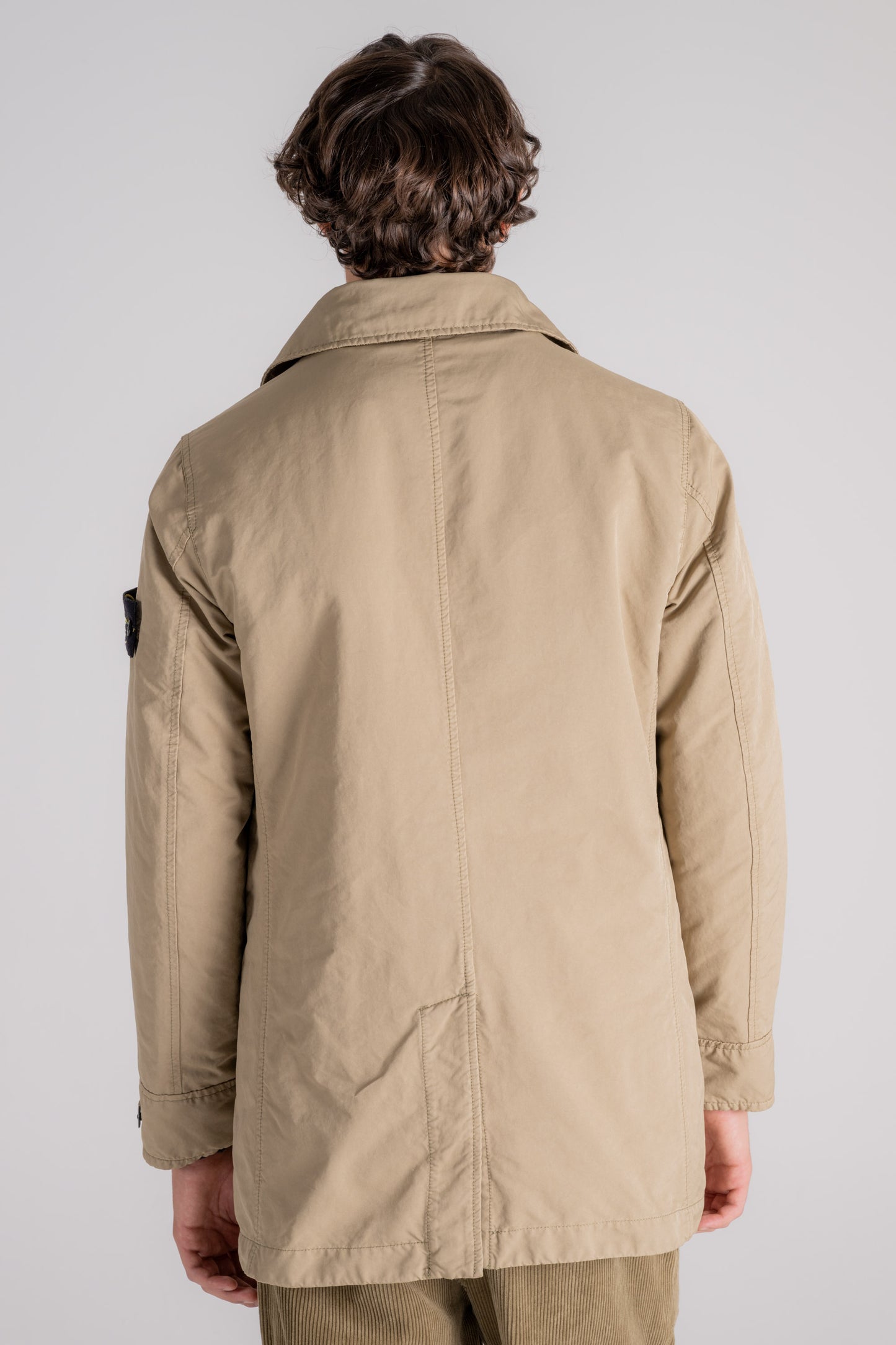  Stone Island Padded Jacket Primaloft Brown Beige Uomo - 6