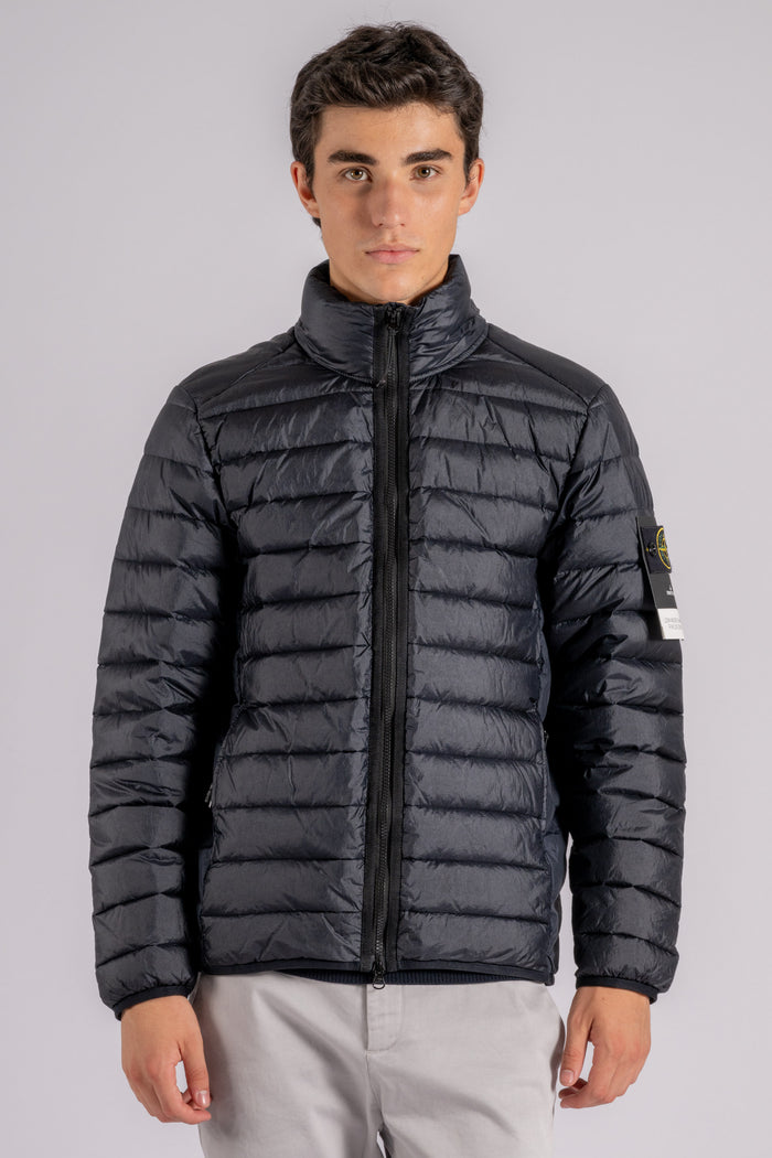  Stone Island Down Jacket 100% Polyamide Blue Blu Uomo - 5