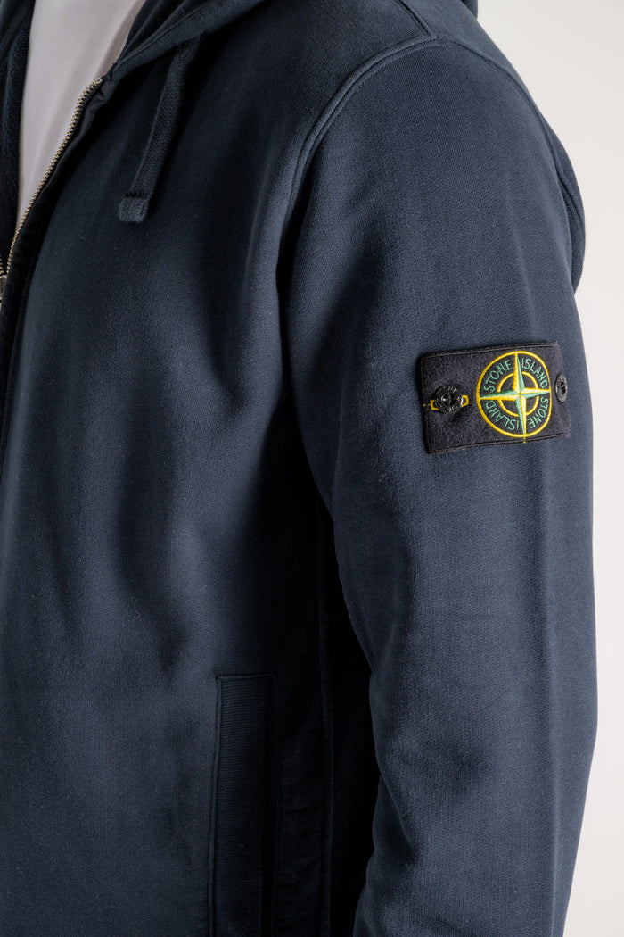  Stone Island Felpa Blu Blu Uomo - 5