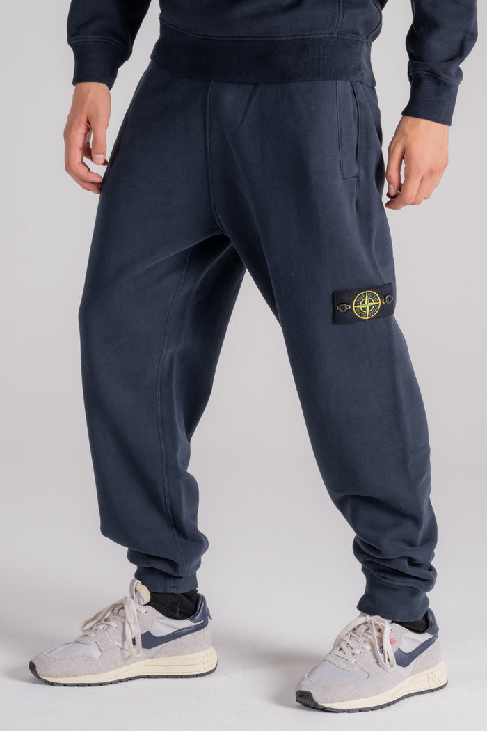 Stone Island Sweatpants Cotton Blue