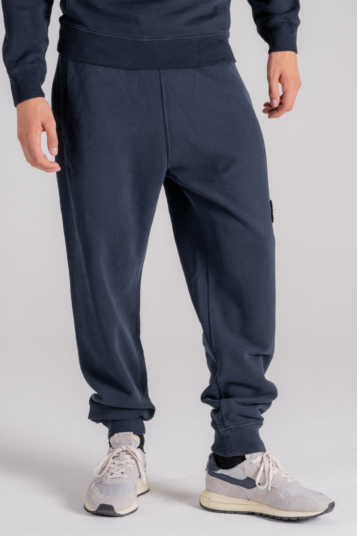 Stone Island Sweatpants Cotton Blue-2