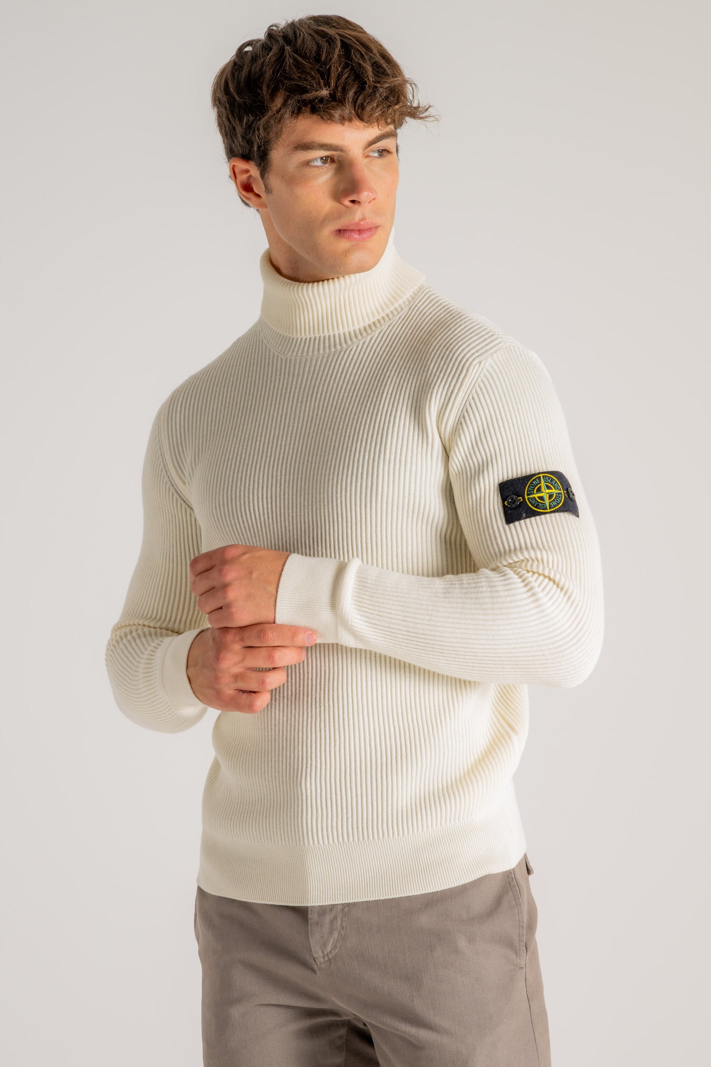  Stone Island Maglia Bianco Bianco Uomo - 1