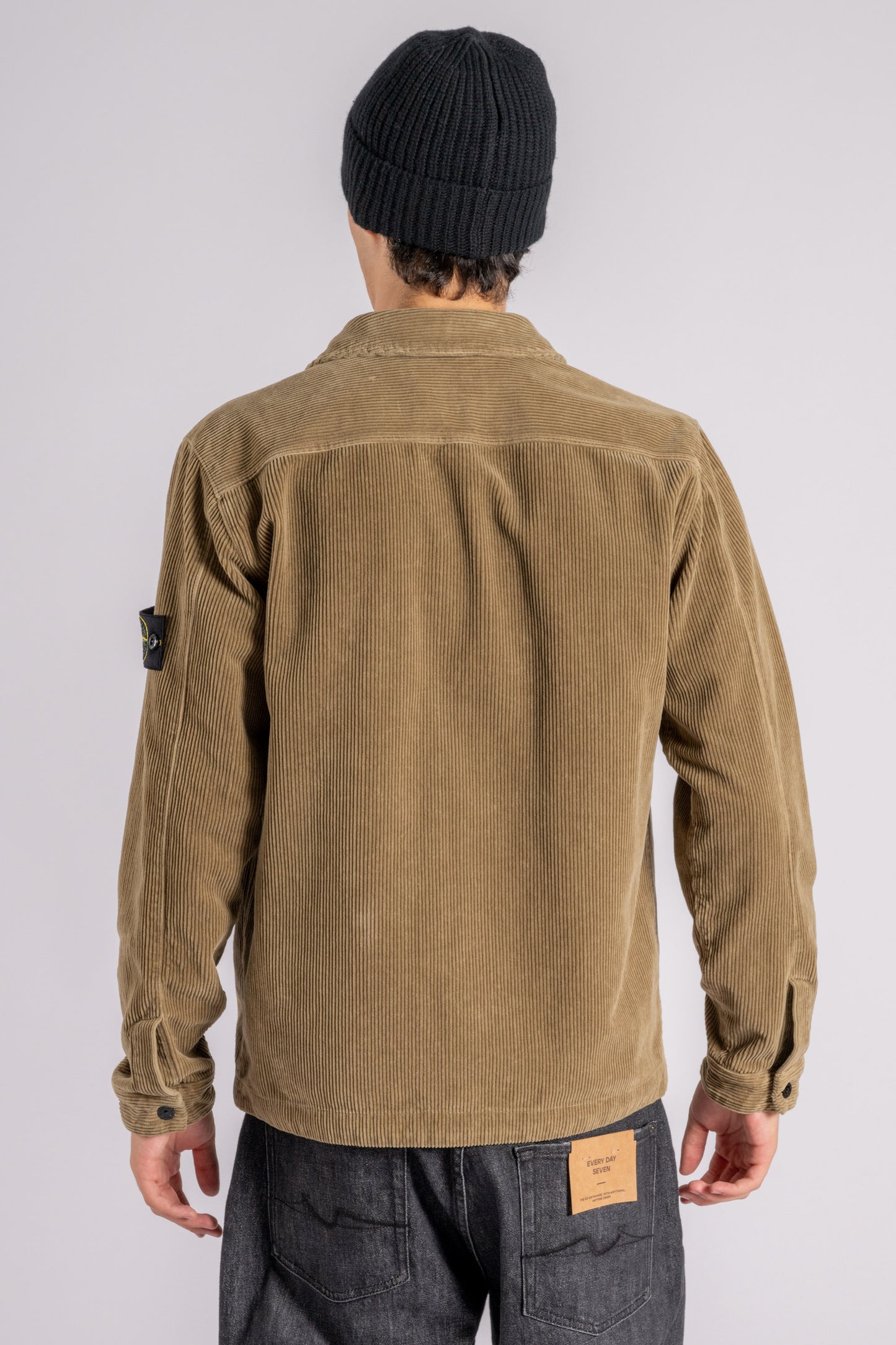  Stone Island Overshirt Cotton Brown Marrone Uomo - 7