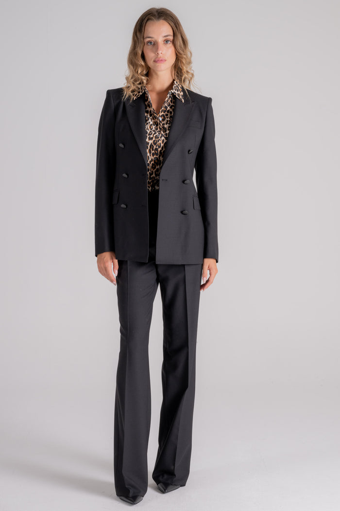  Tagliatore 0205 Polyester/virgin Wool/elastane Suit Nero Donna - 3